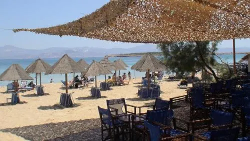 Beach in Surfing Beach Village Paros