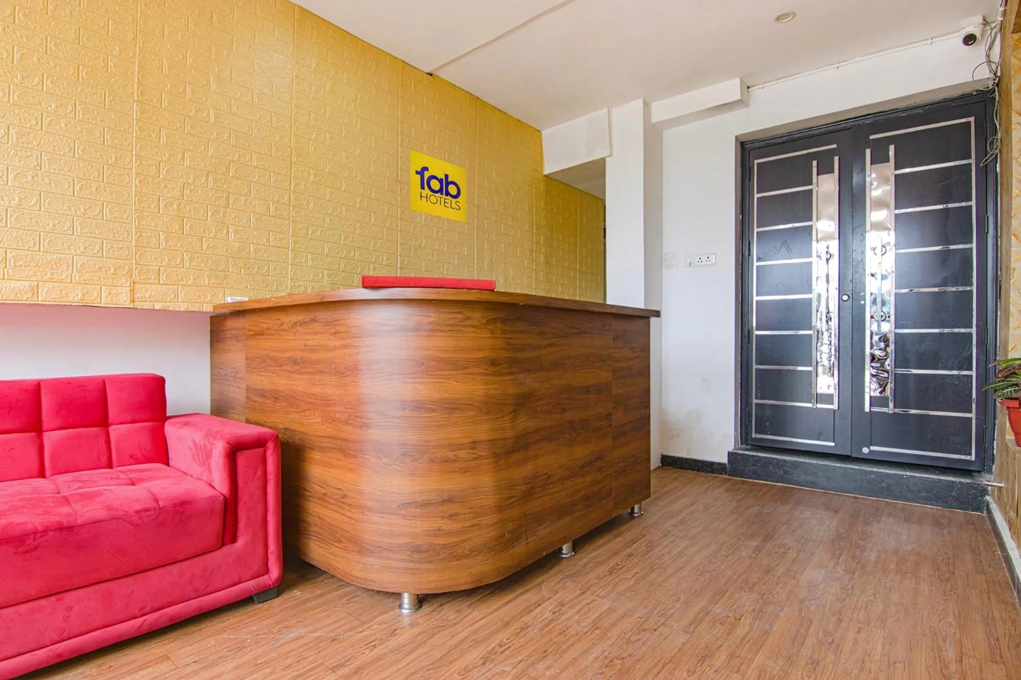 Lobby or reception in FabHotel Satyam International