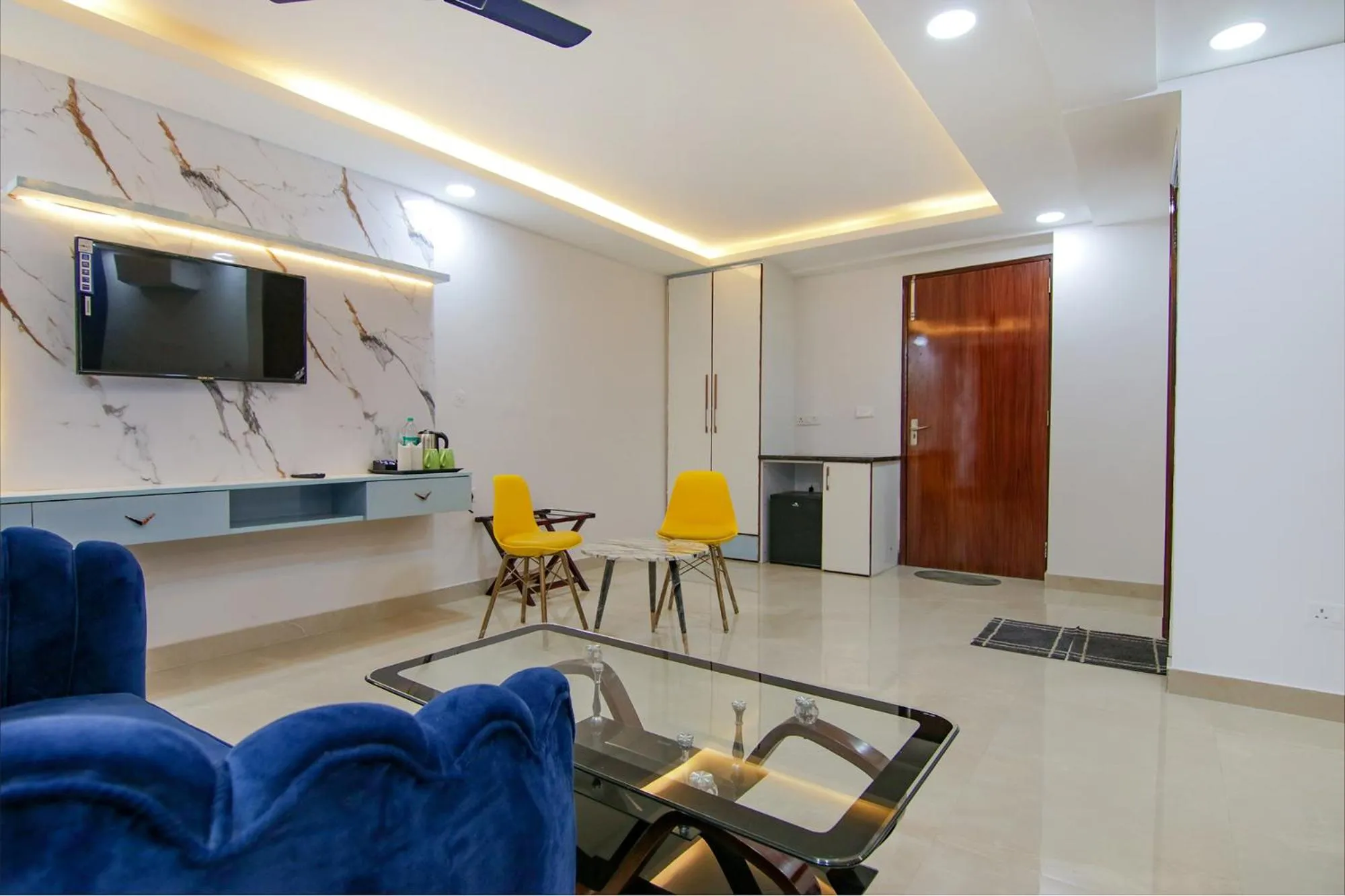 Dining area in FabHotel Satyam International