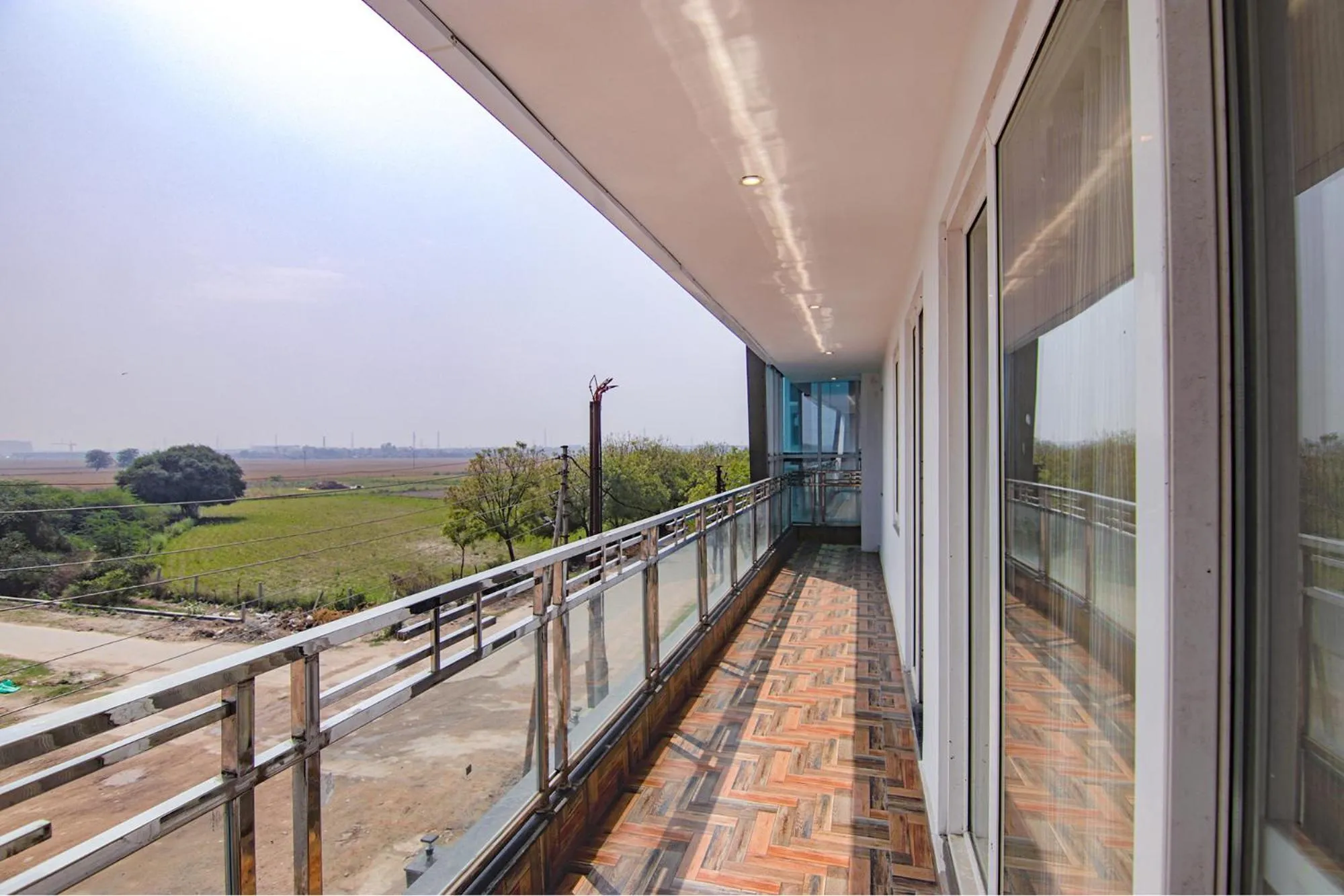 Balcony/Terrace in FabHotel Satyam International