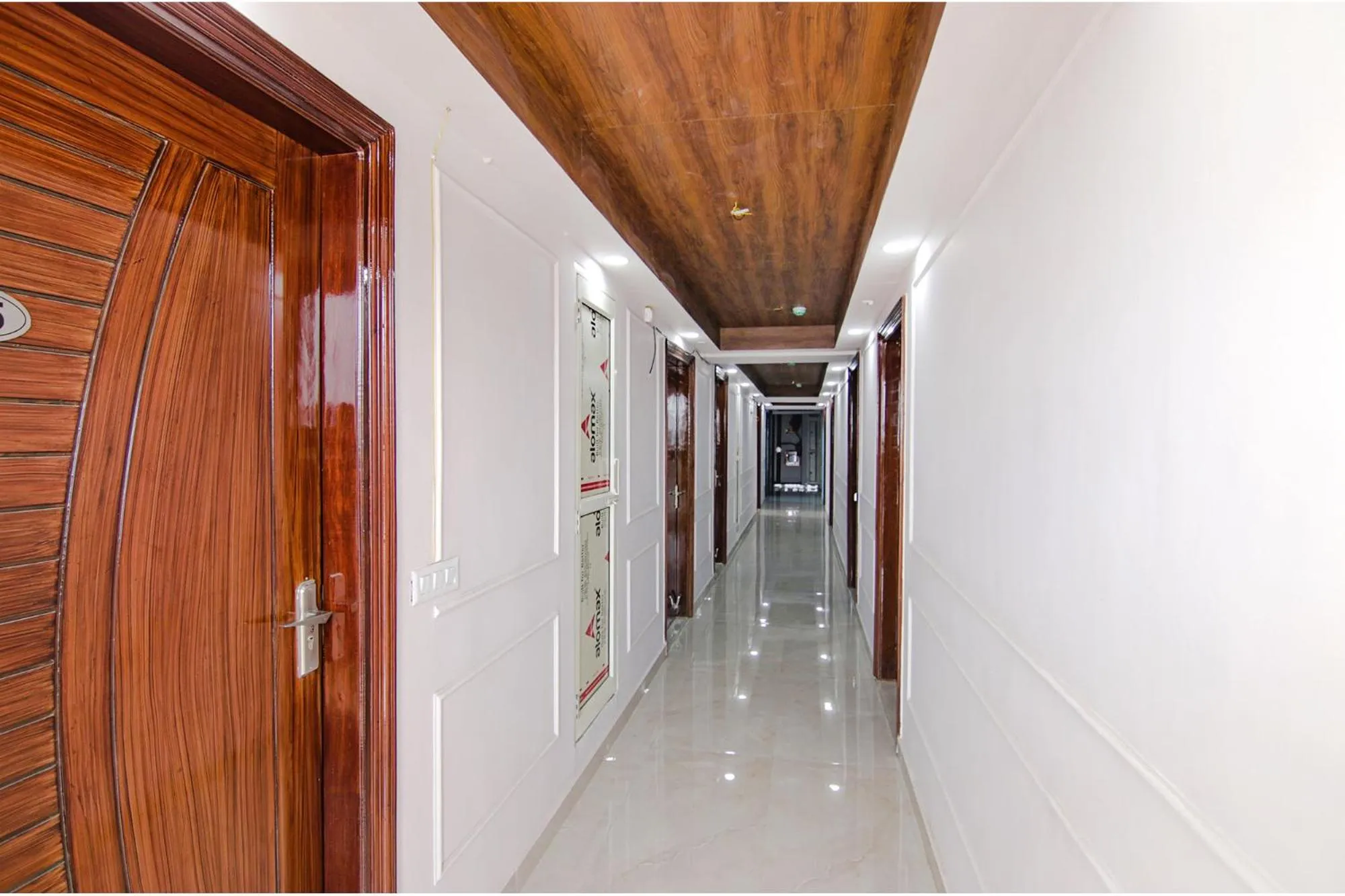 Lobby or reception in FabHotel Satyam International