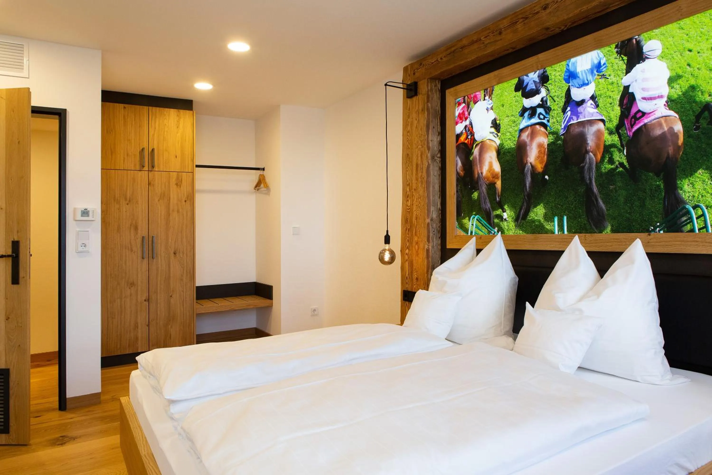 Bed in Gasthof & Hotel Bichler