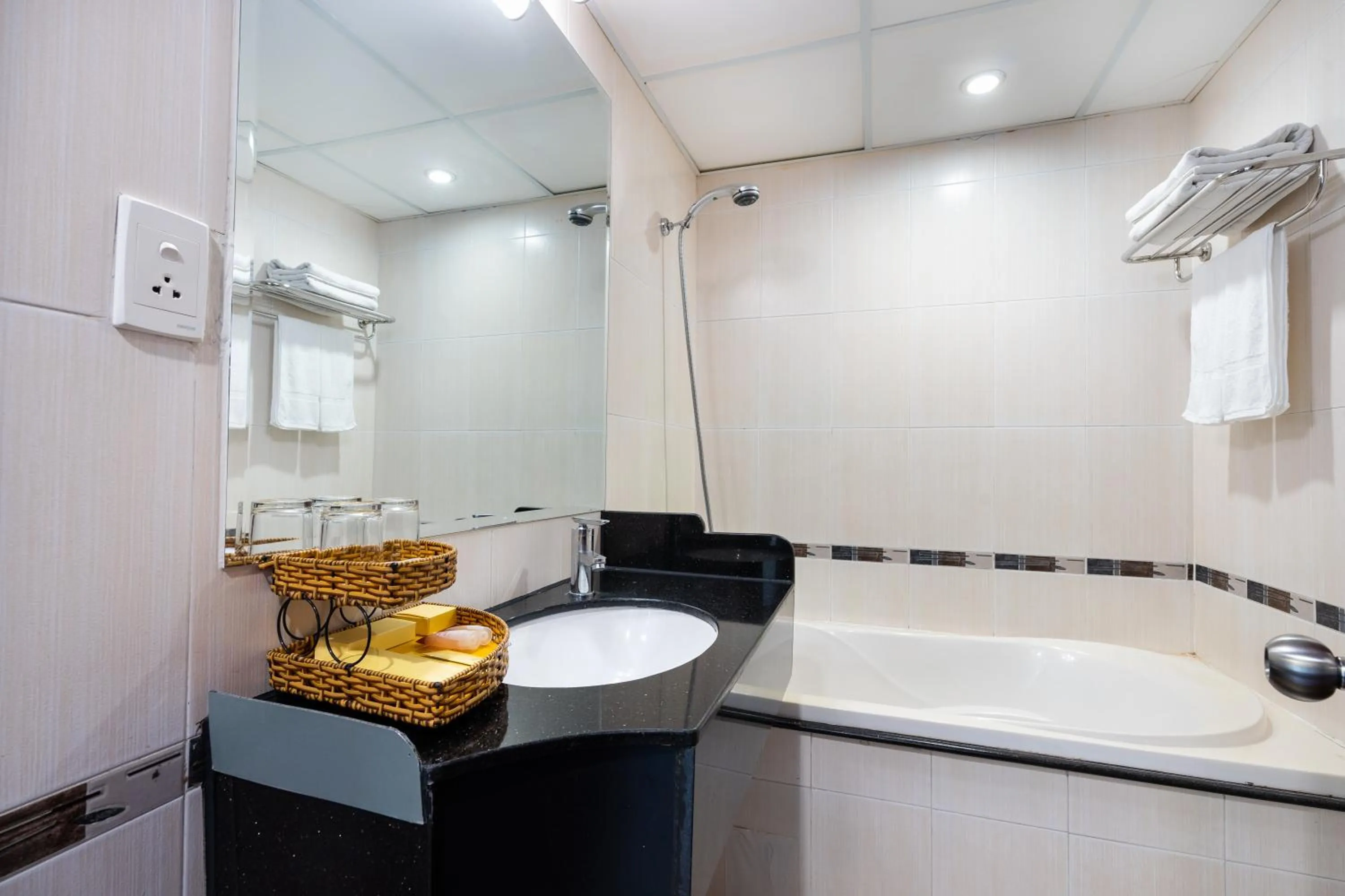 Shower in LUCASTA SAIGON Hotel