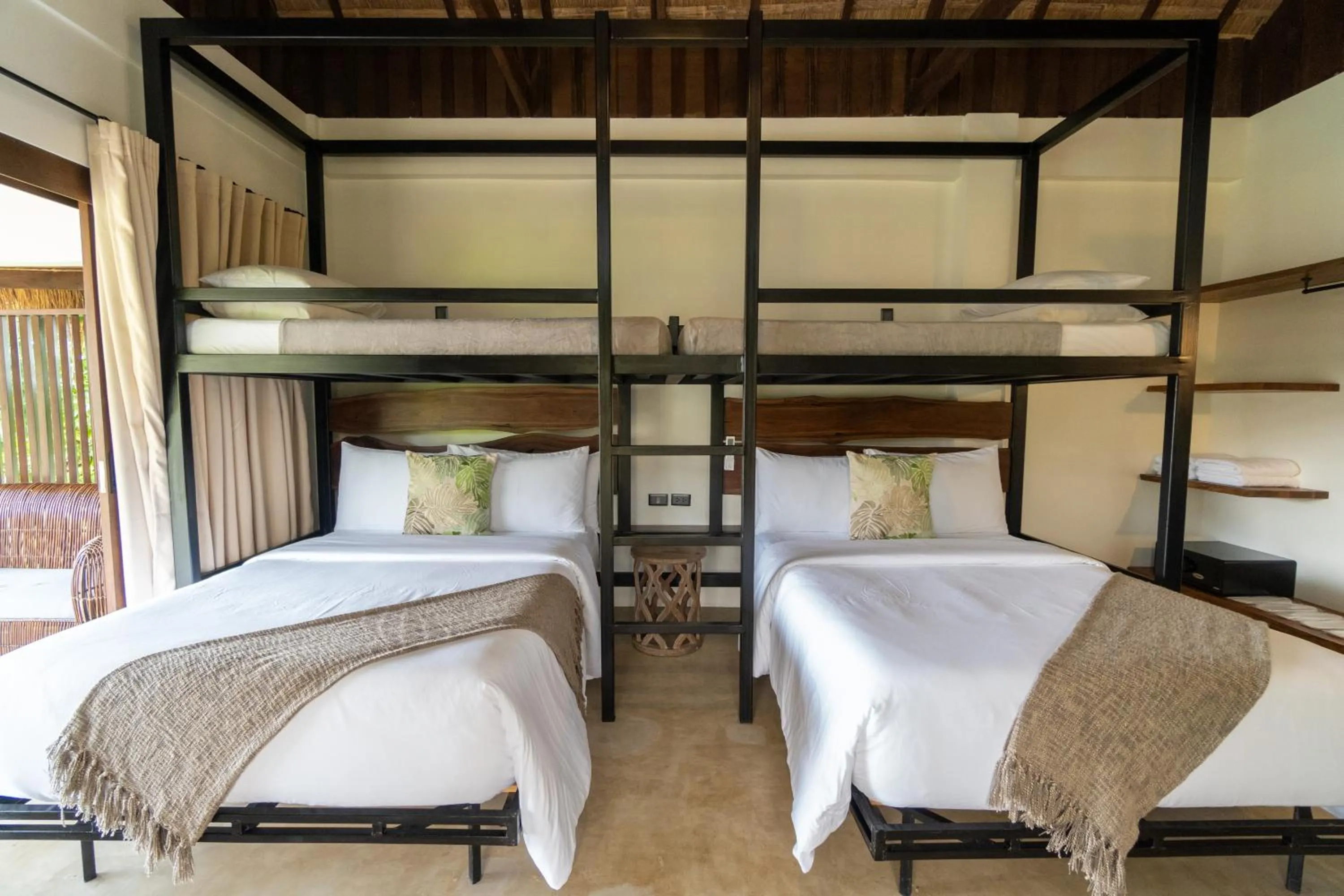 Bed in La Joya Farm Resort & Spa