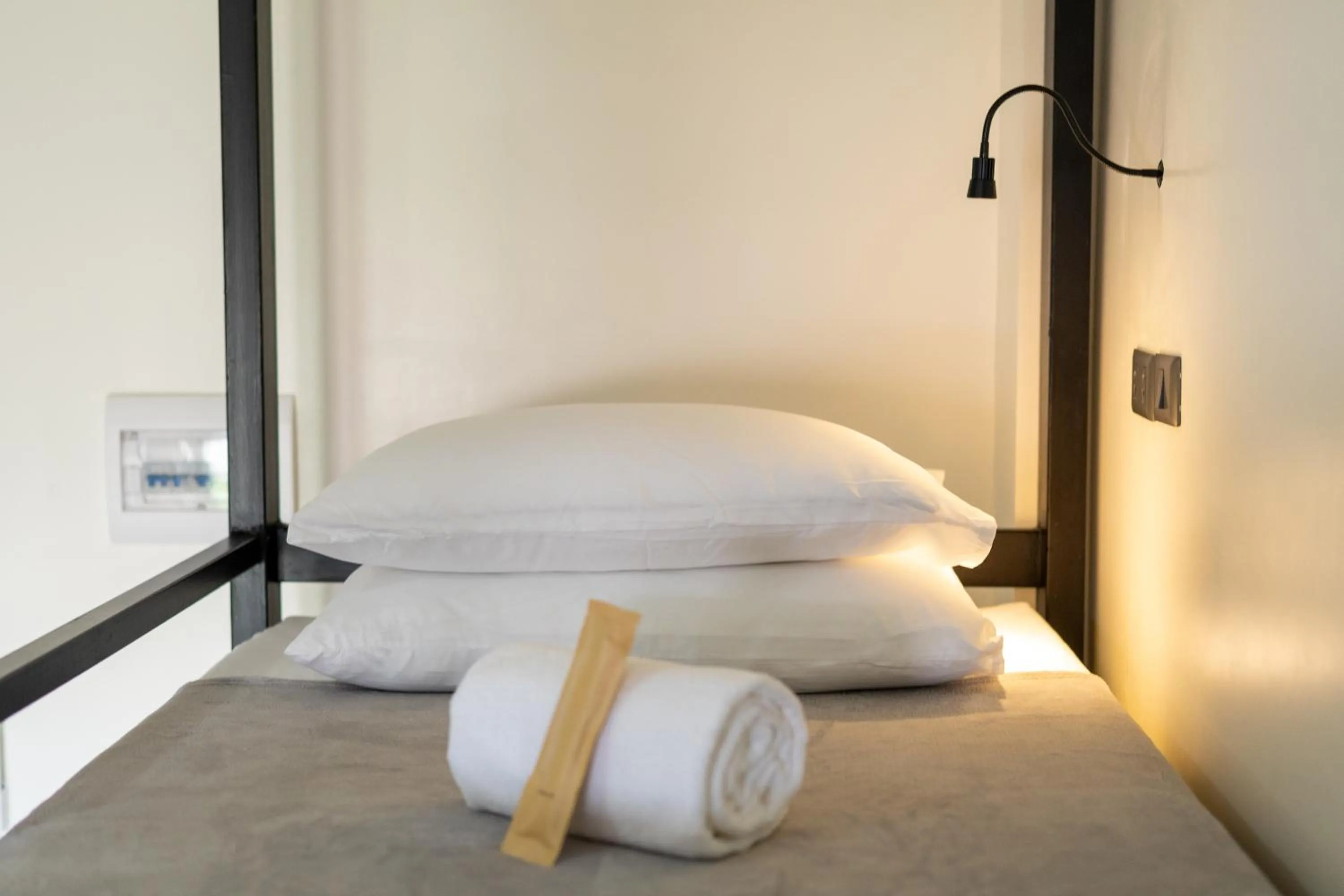 Bed in La Joya Farm Resort & Spa