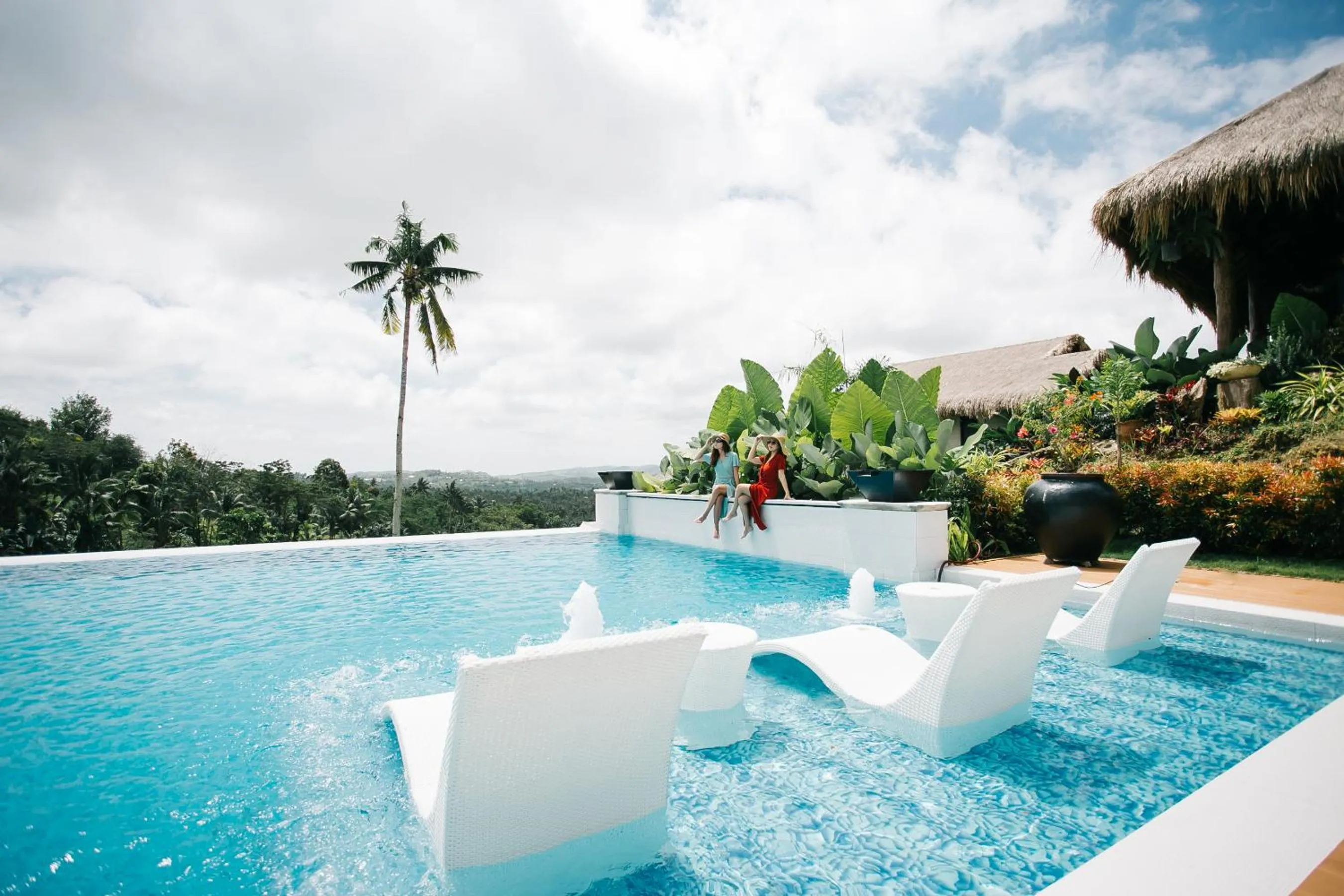 Swimming pool in La Joya Farm Resort & Spa