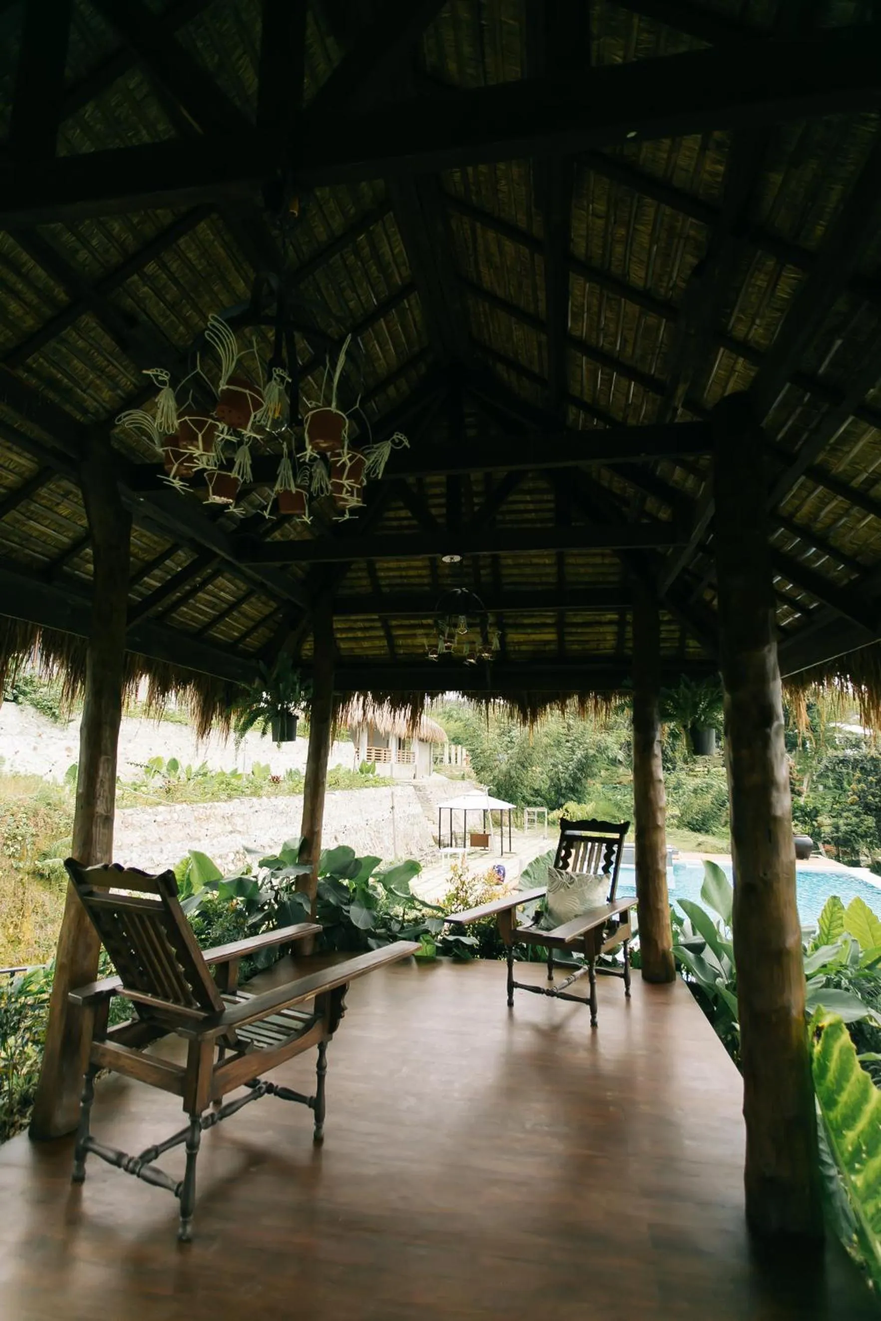 Seating area in La Joya Farm Resort & Spa