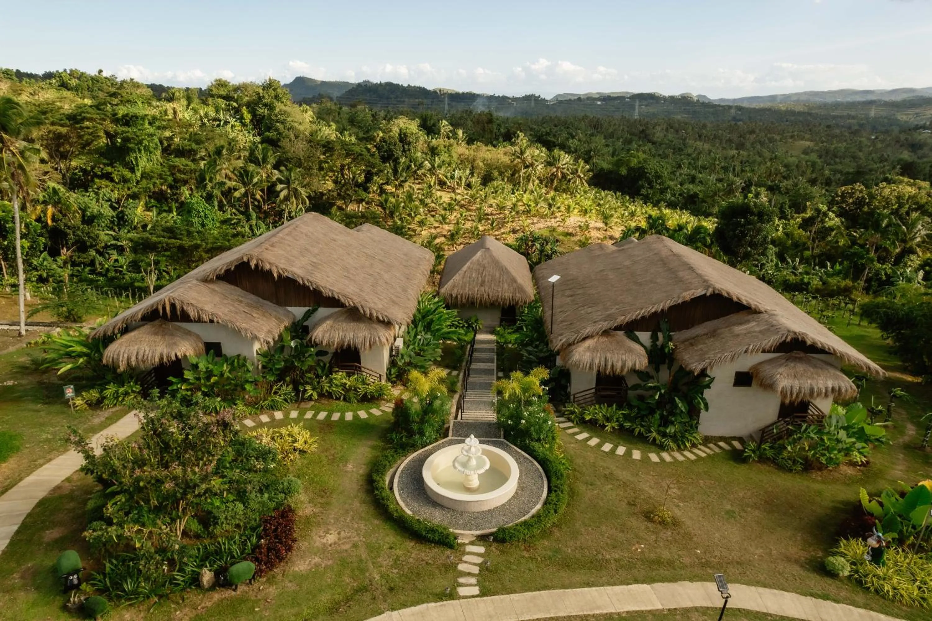Garden view in La Joya Farm Resort & Spa
