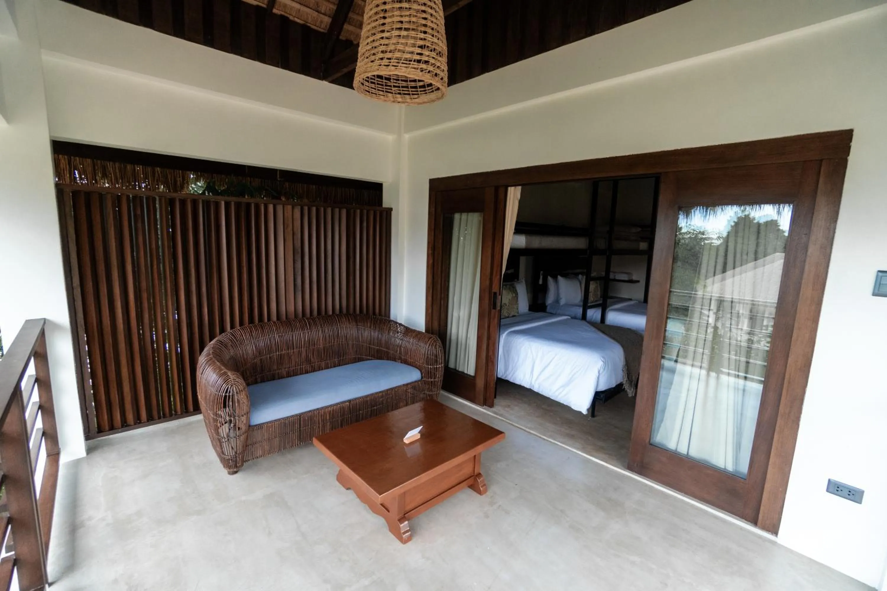 Balcony/Terrace, Bed in La Joya Farm Resort & Spa