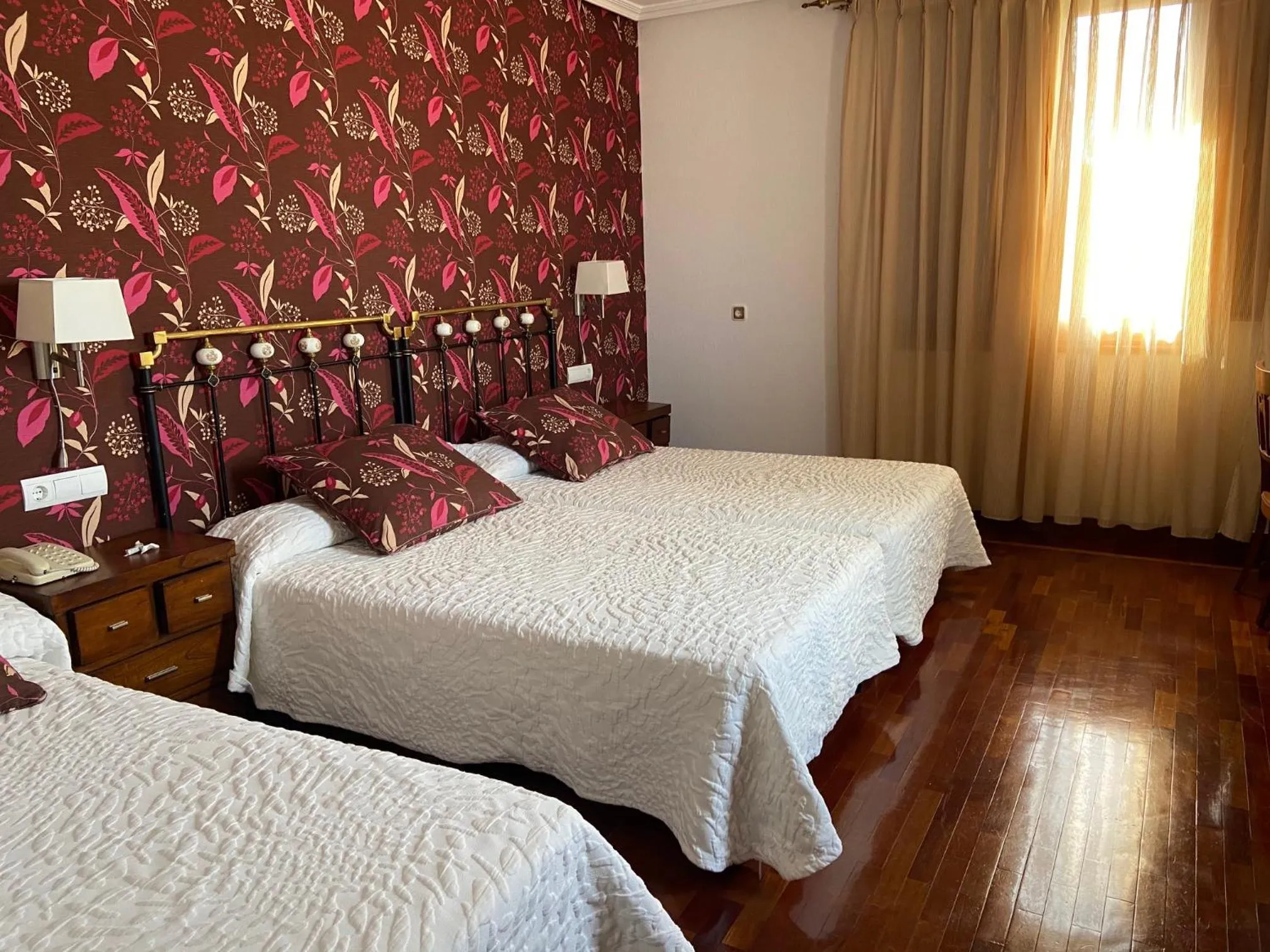 Bed in Hotel II Virrey