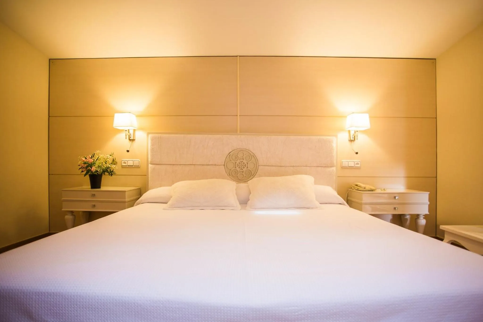 Bed in Hotel II Virrey