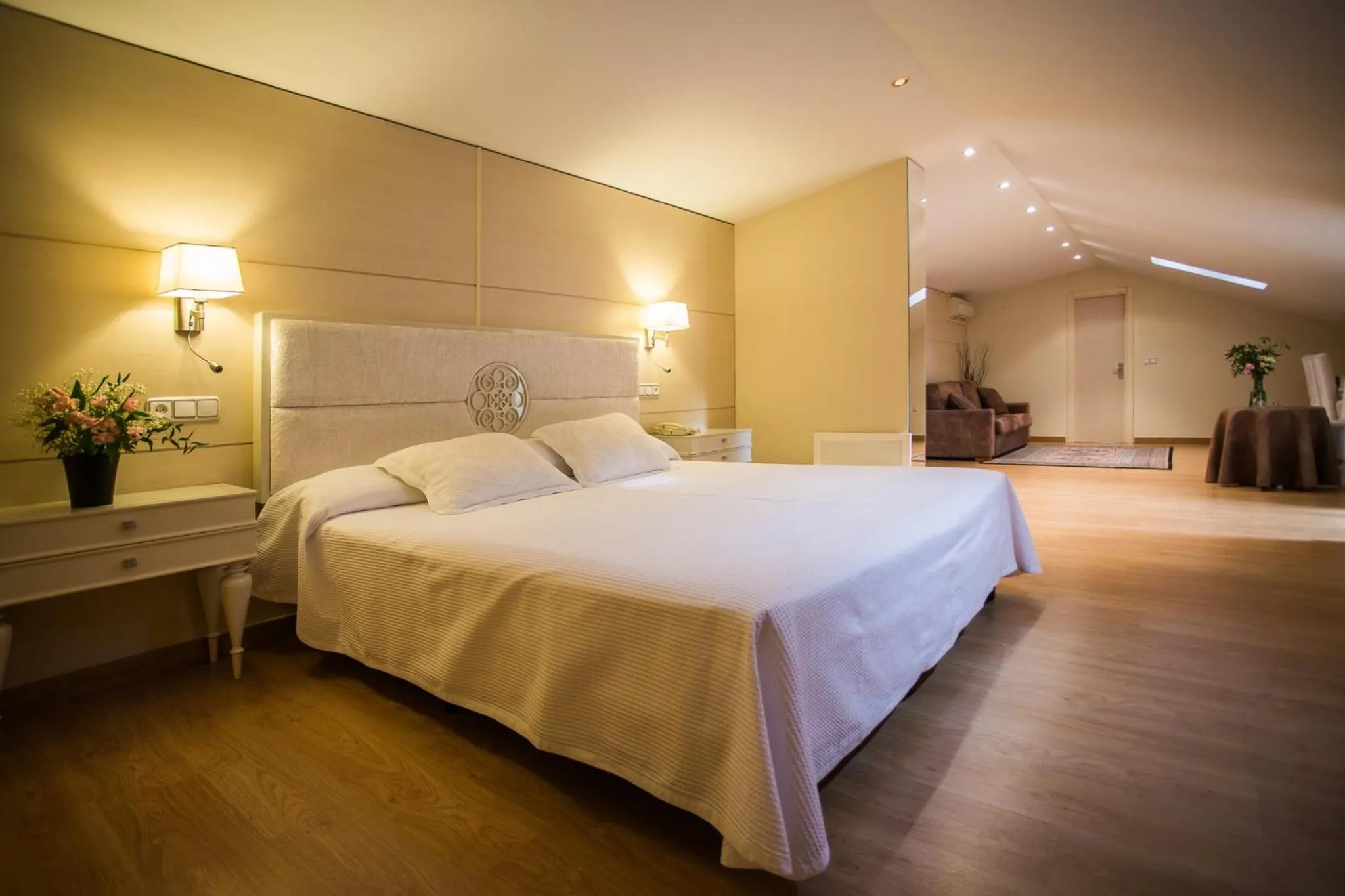 Bed in Hotel II Virrey