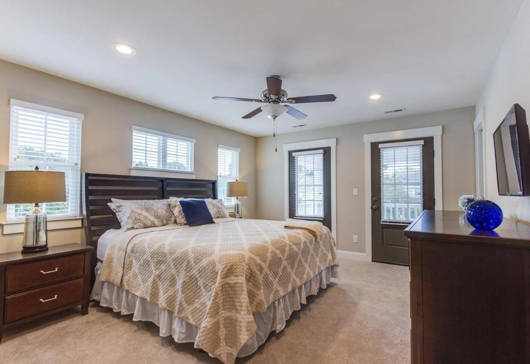 Bed in 412B The Chesapeake House