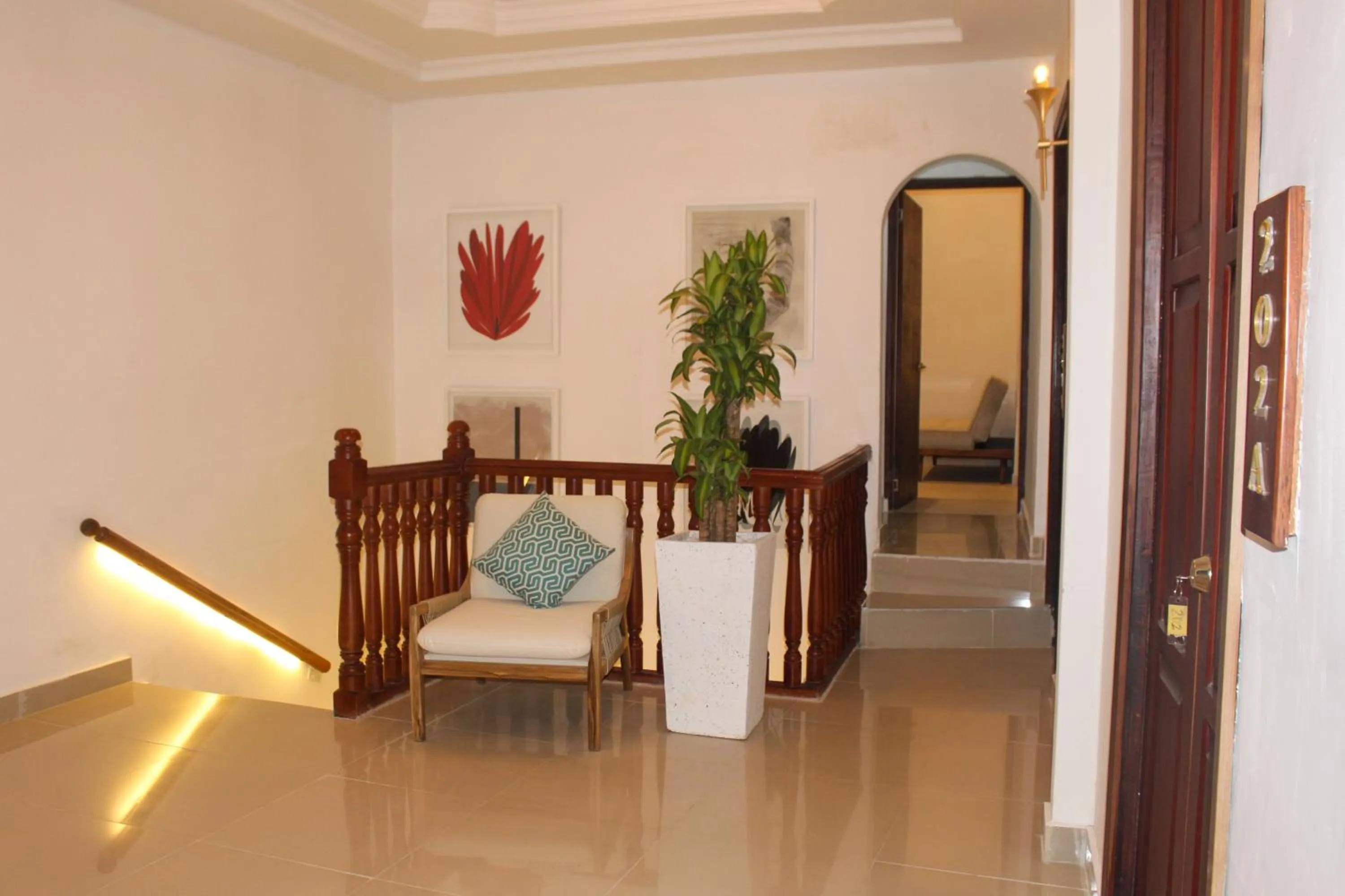 Living room in Hotel Casa Agustina