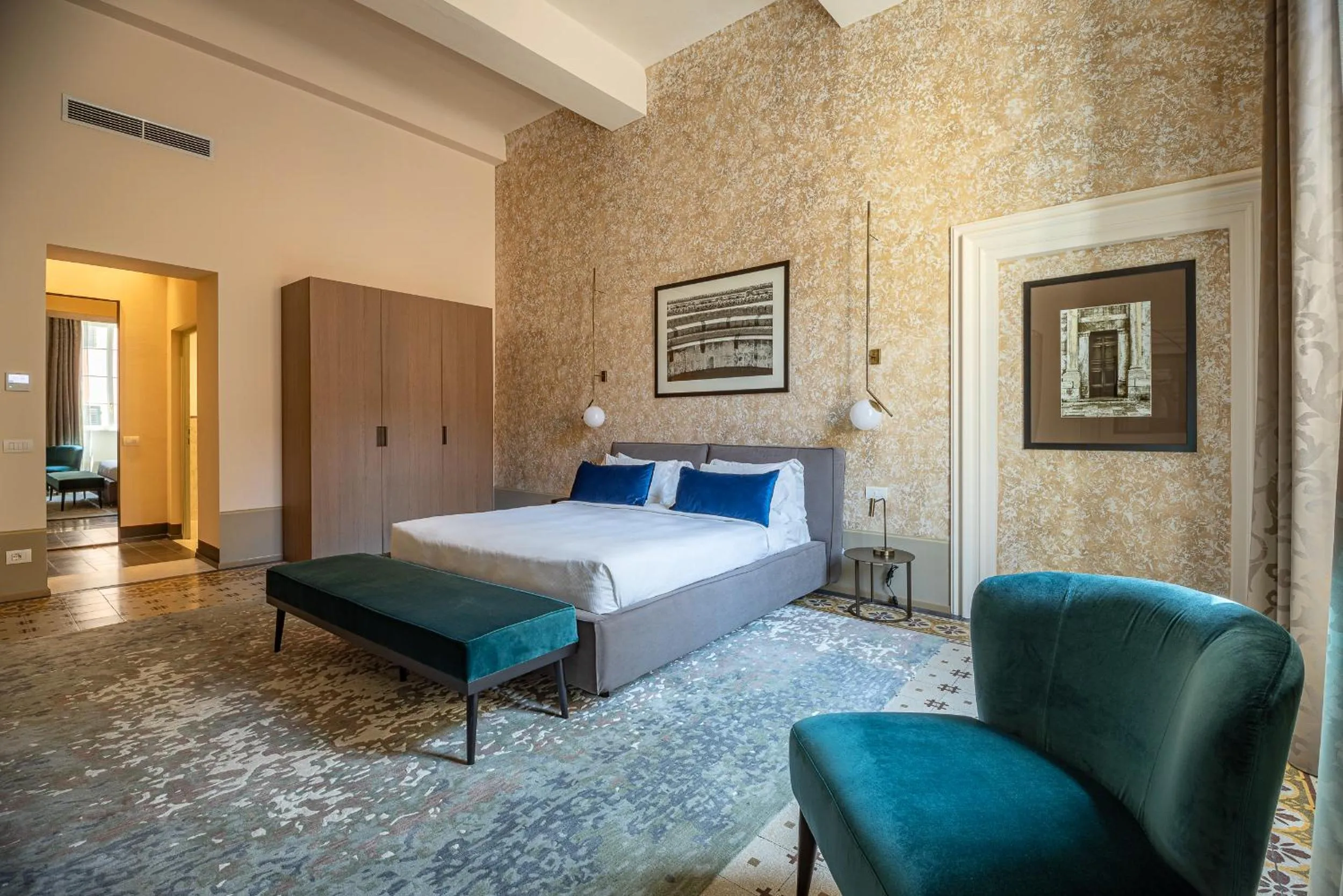 Bedroom, Bed in Grand Universe La Residenza