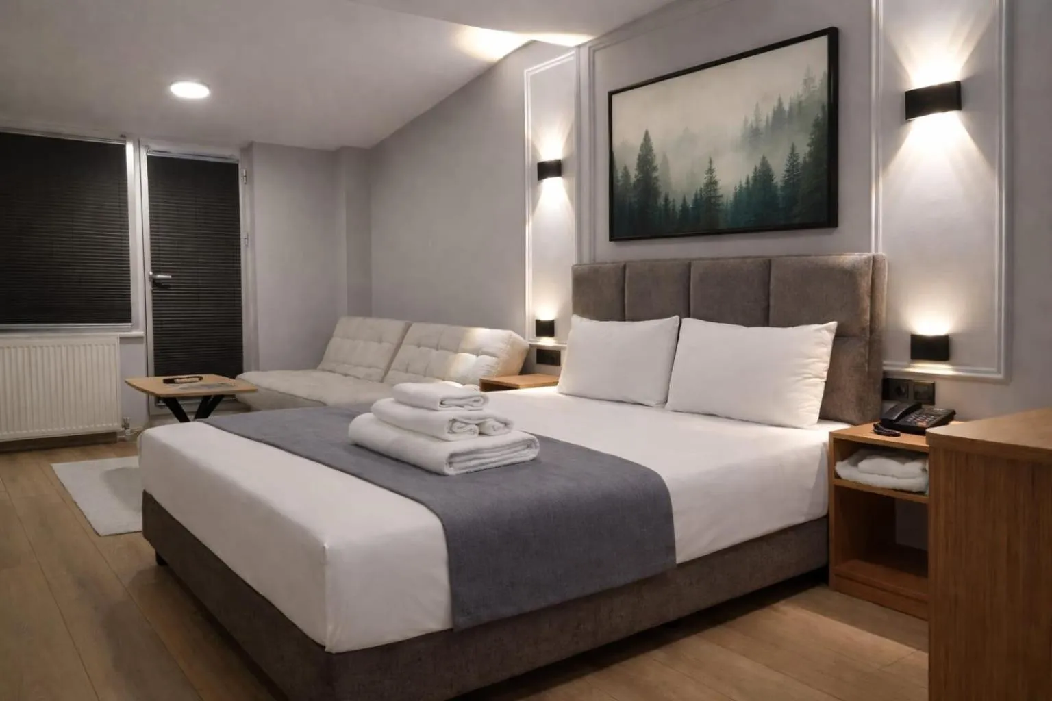 Balcony/Terrace, Bed in Olen Uskudar Hotel