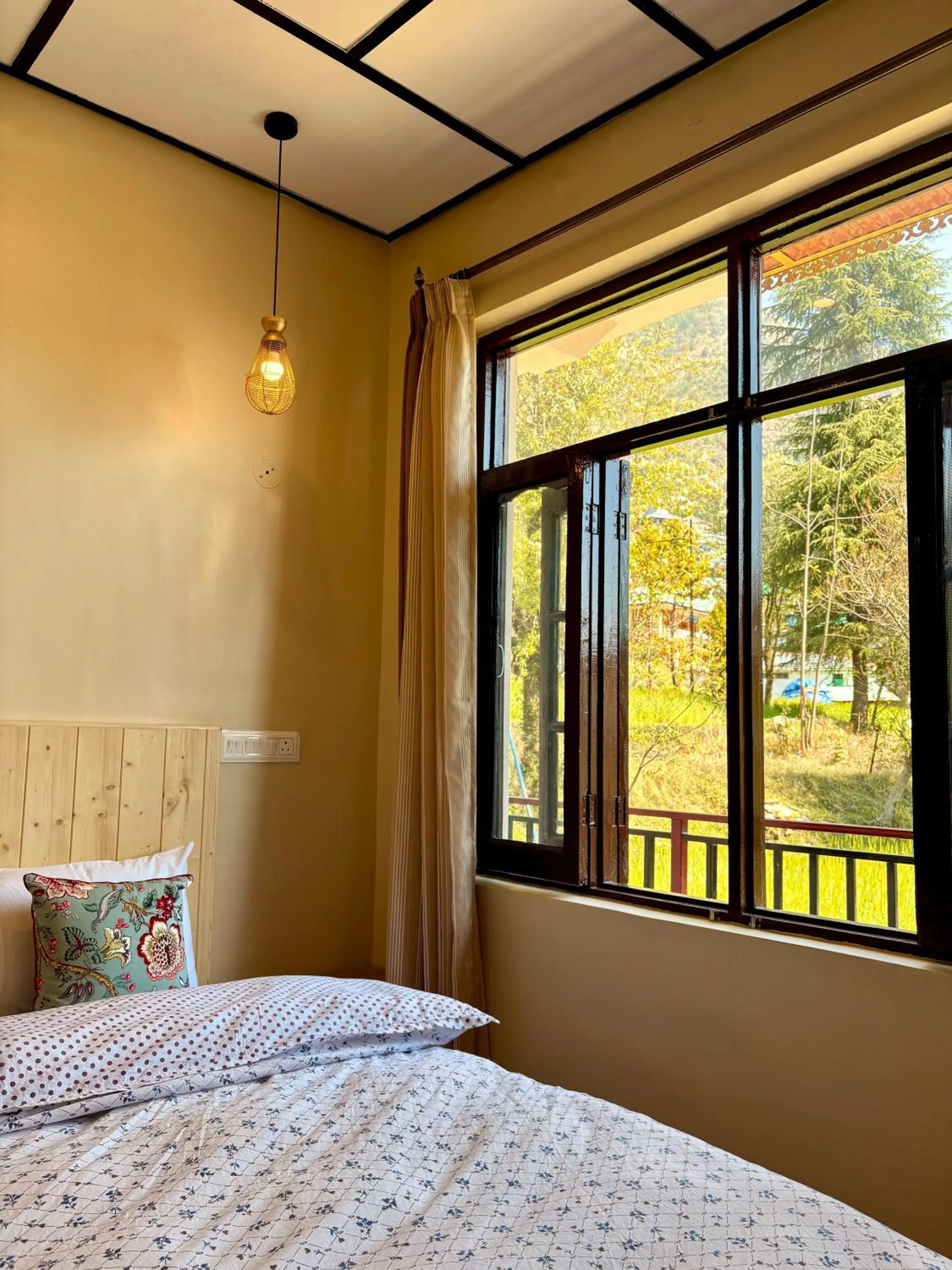 Bed in Eevolve Dharamkot - An Eco Hostel