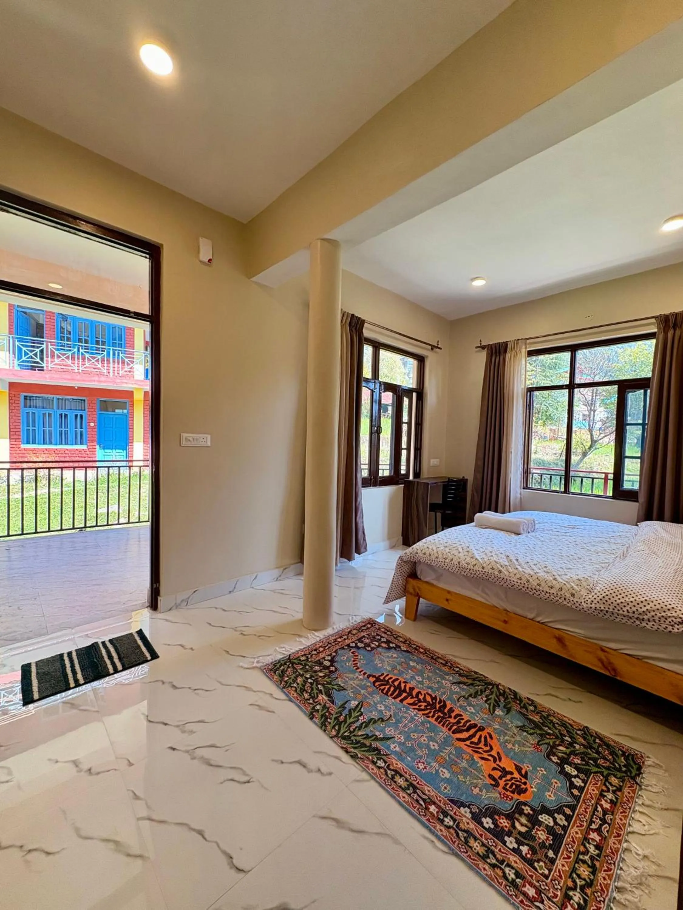 Bed in Eevolve Dharamkot - An Eco Hostel