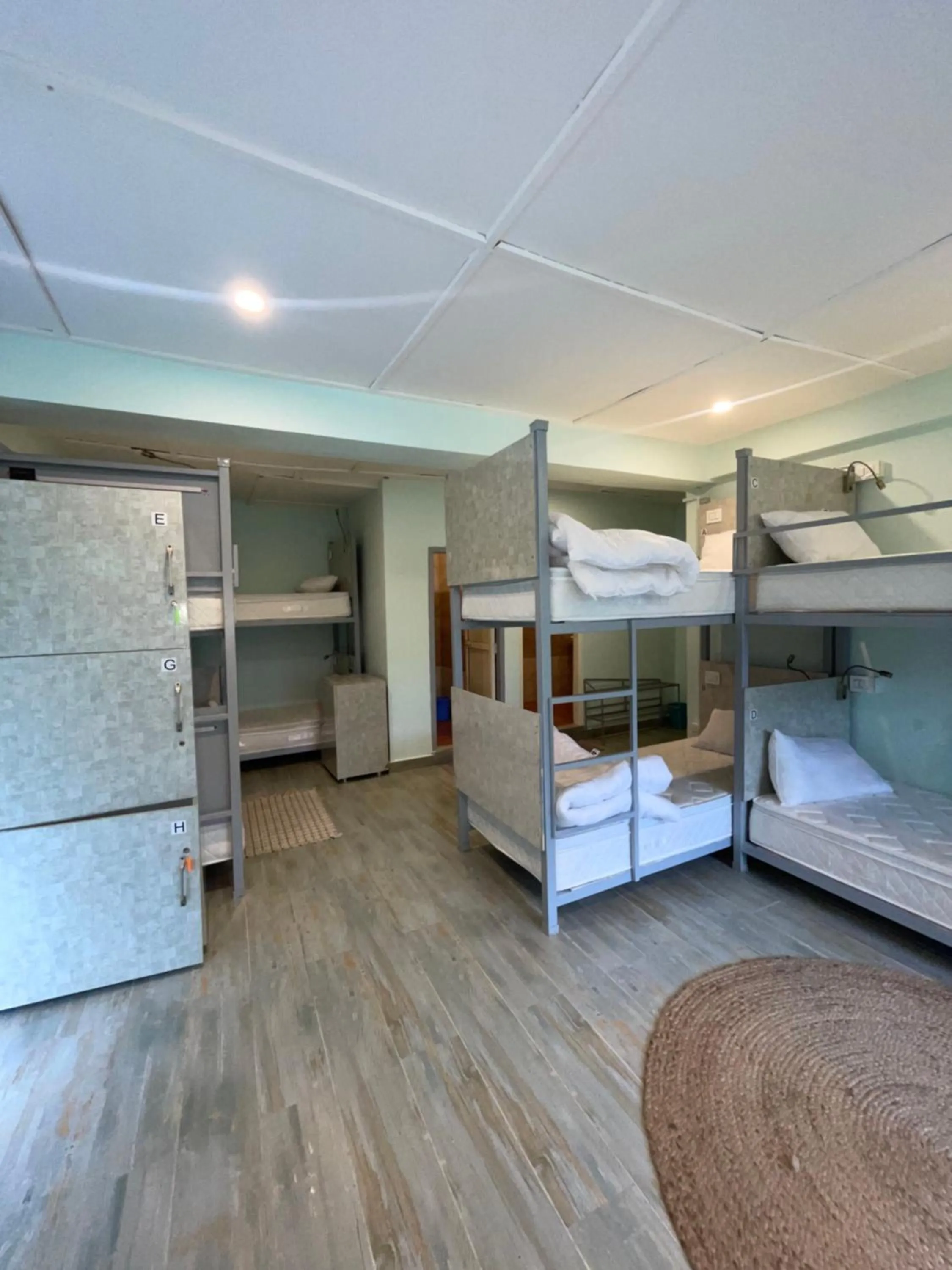 Photo of the whole room, Bed in Eevolve Dharamkot - An Eco Hostel