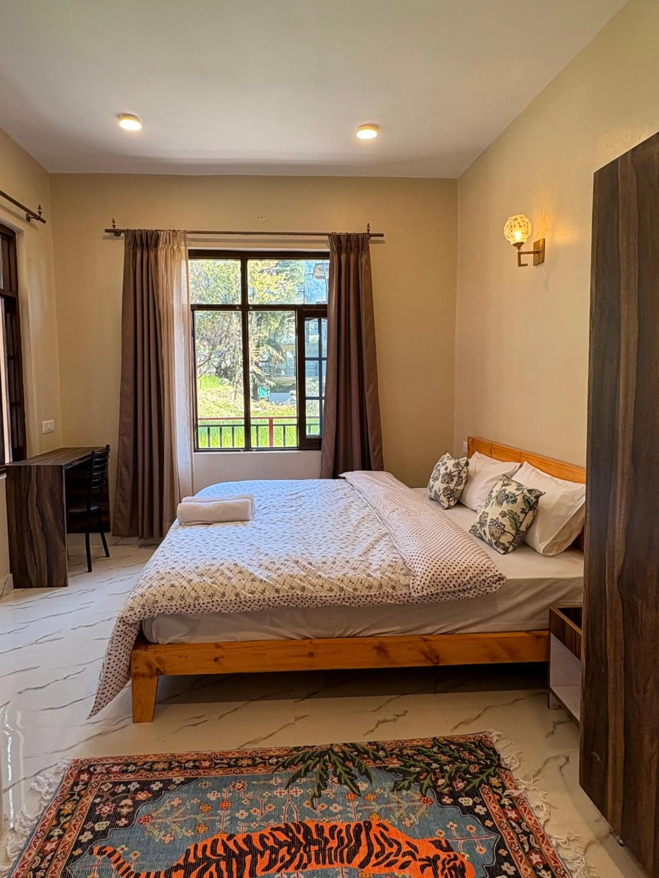 Photo of the whole room, Bed in Eevolve Dharamkot - An Eco Hostel