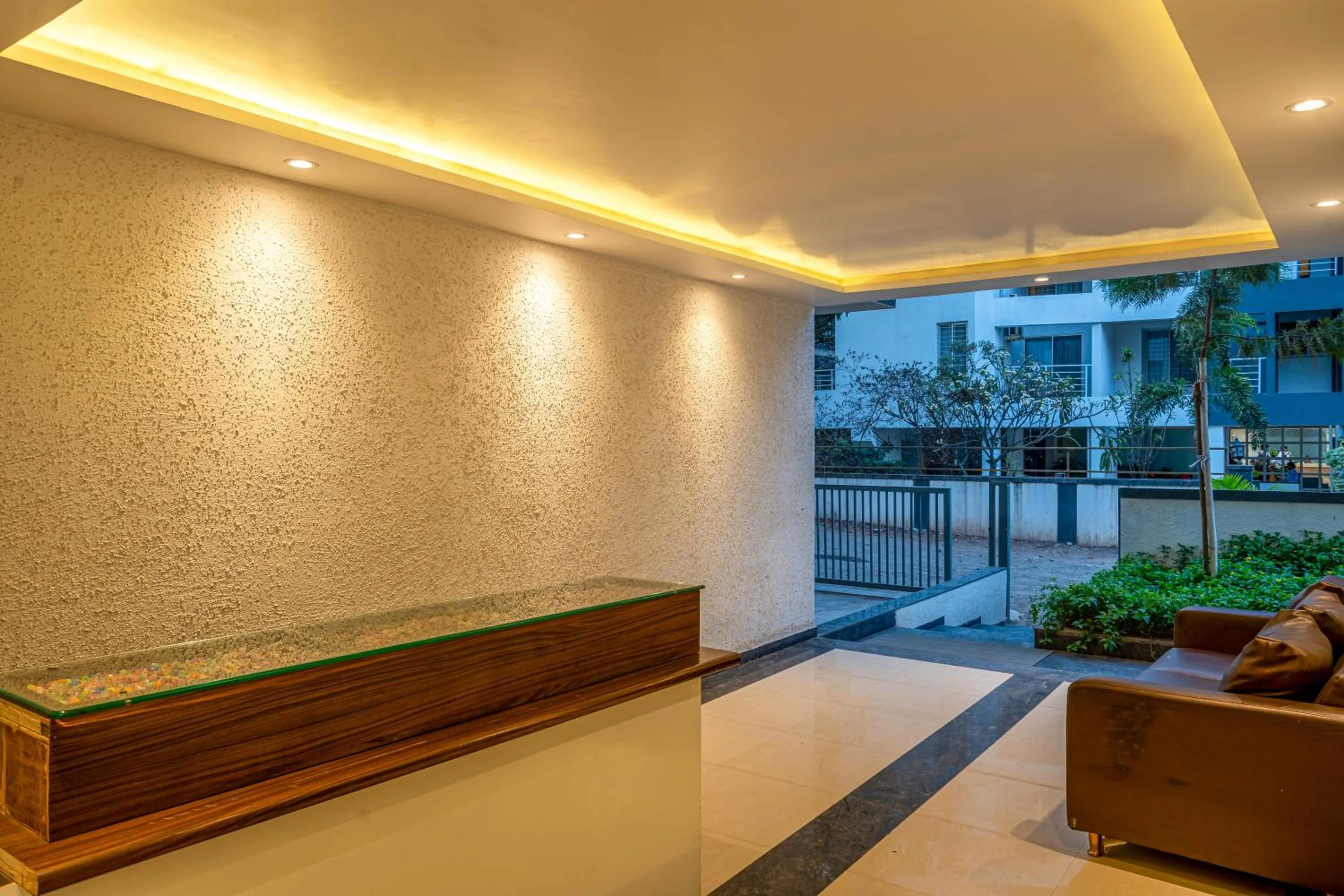 Patio in StayBird - Silver Oak, An Apartment Hotel, Kharadi