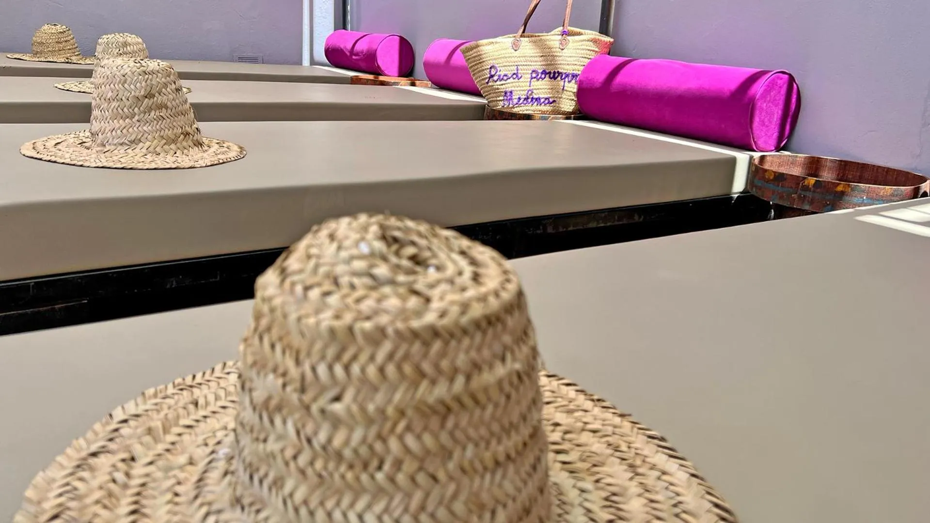 Decorative detail in Riad Pourpre Medina