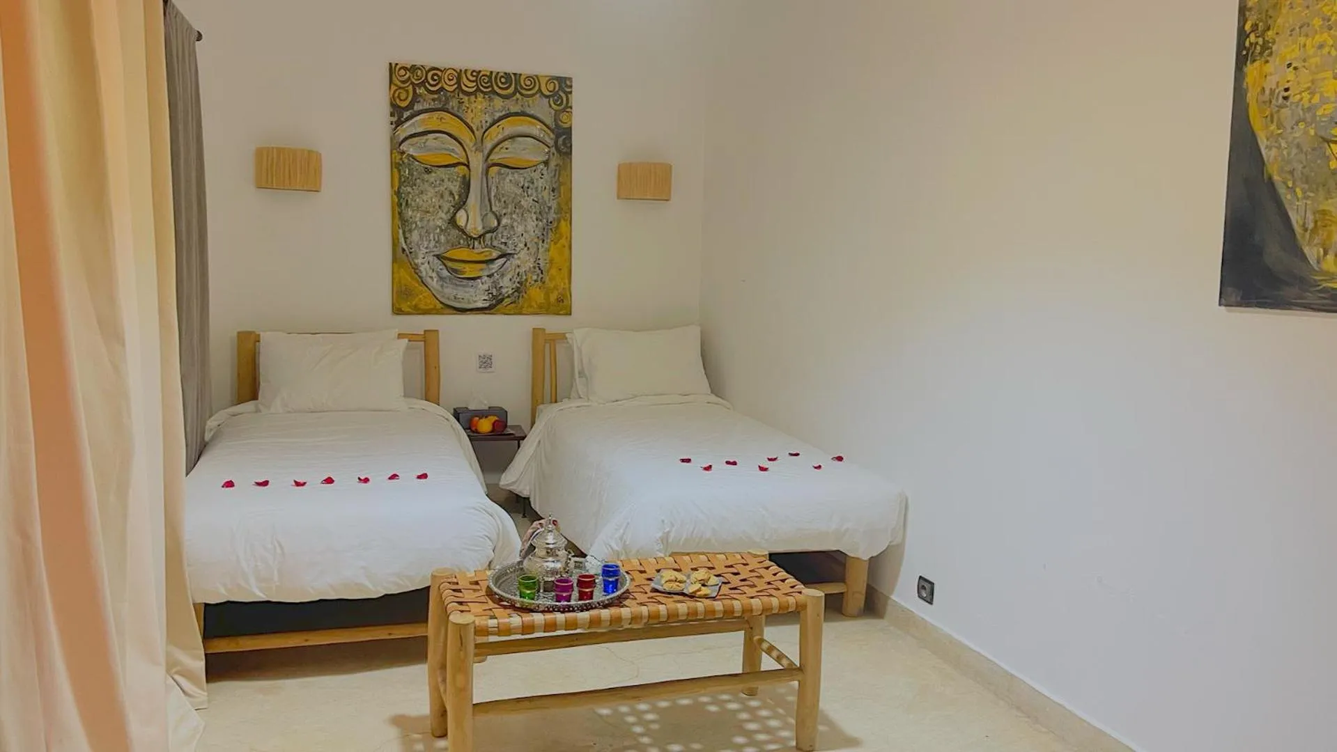 Bed in Riad Pourpre Medina