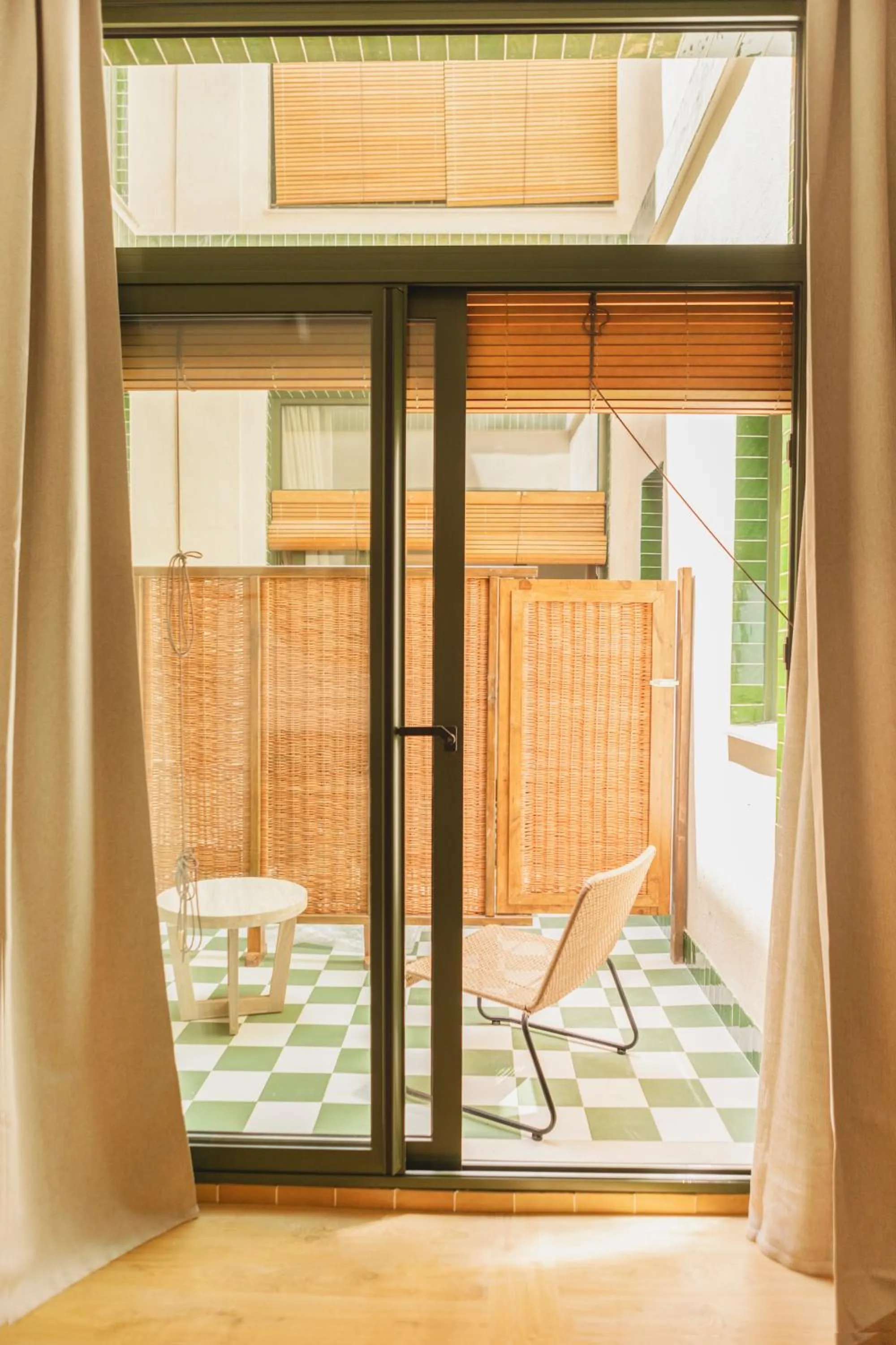 Patio in Casa Bassa Hotel