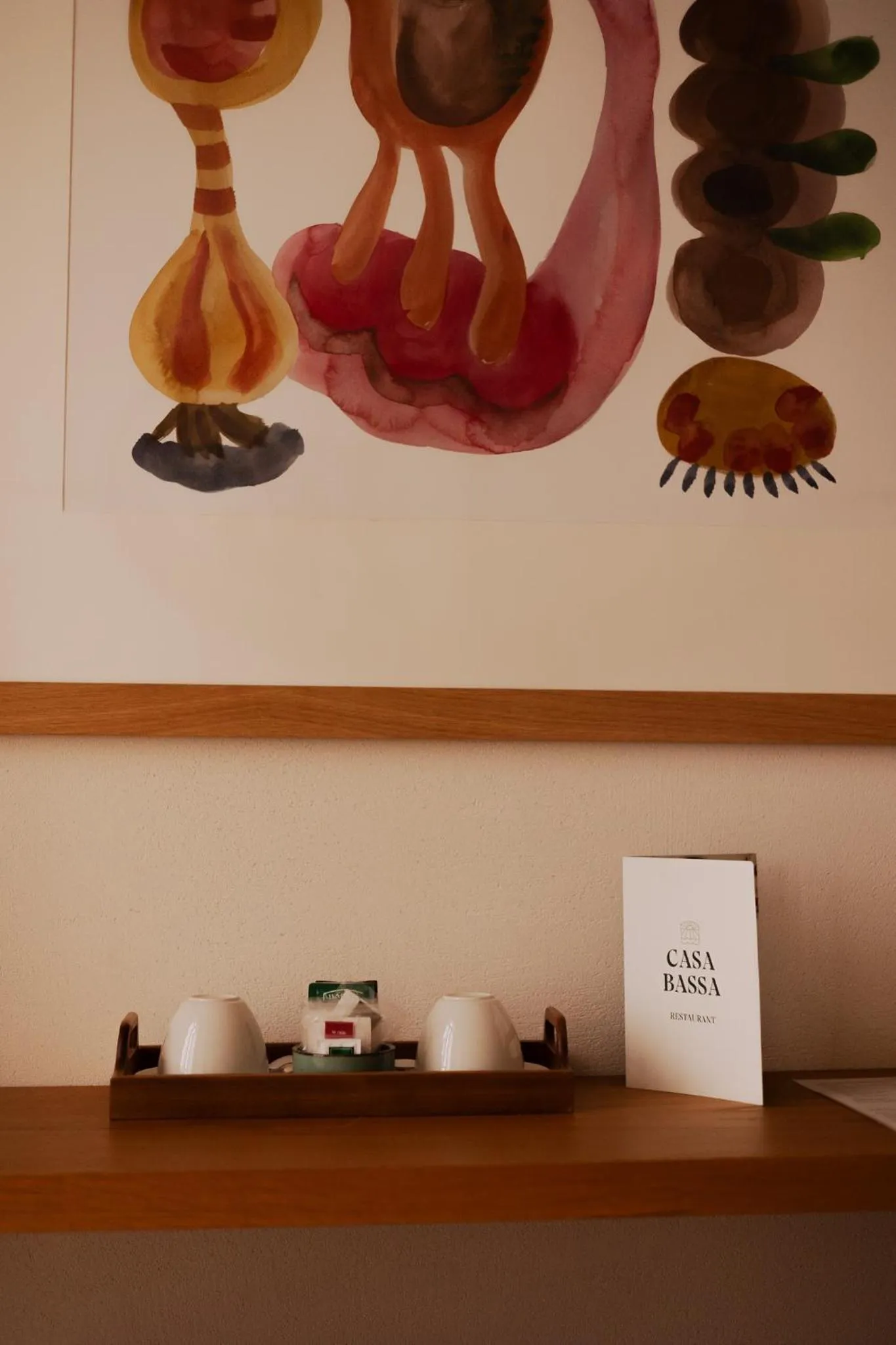 Coffee/tea facilities in Casa Bassa Hotel