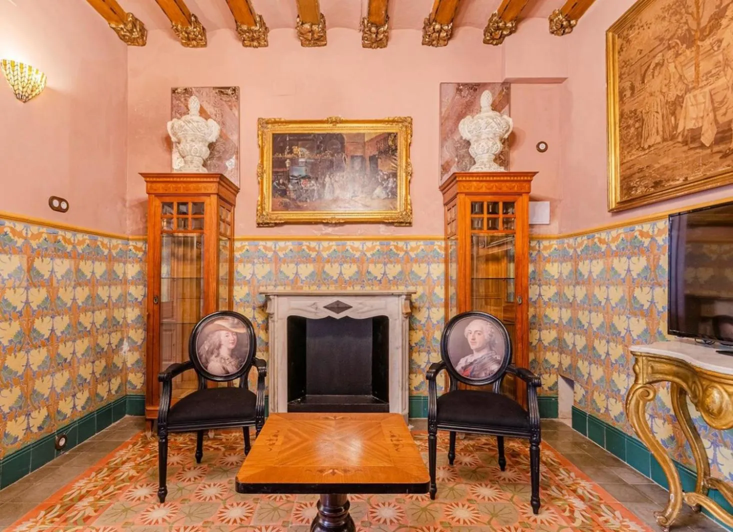 Living room in El Petit Palauet