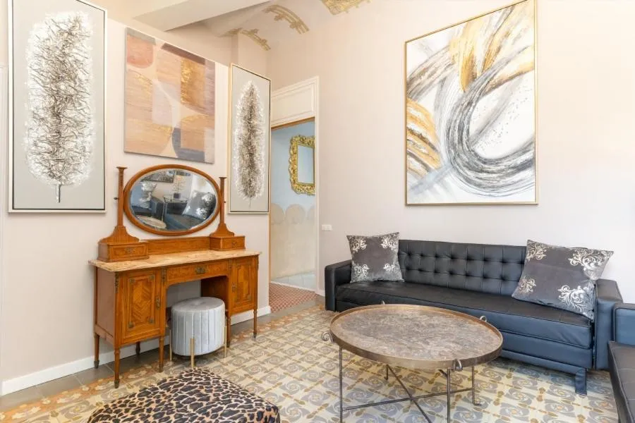 Living room in El Petit Palauet