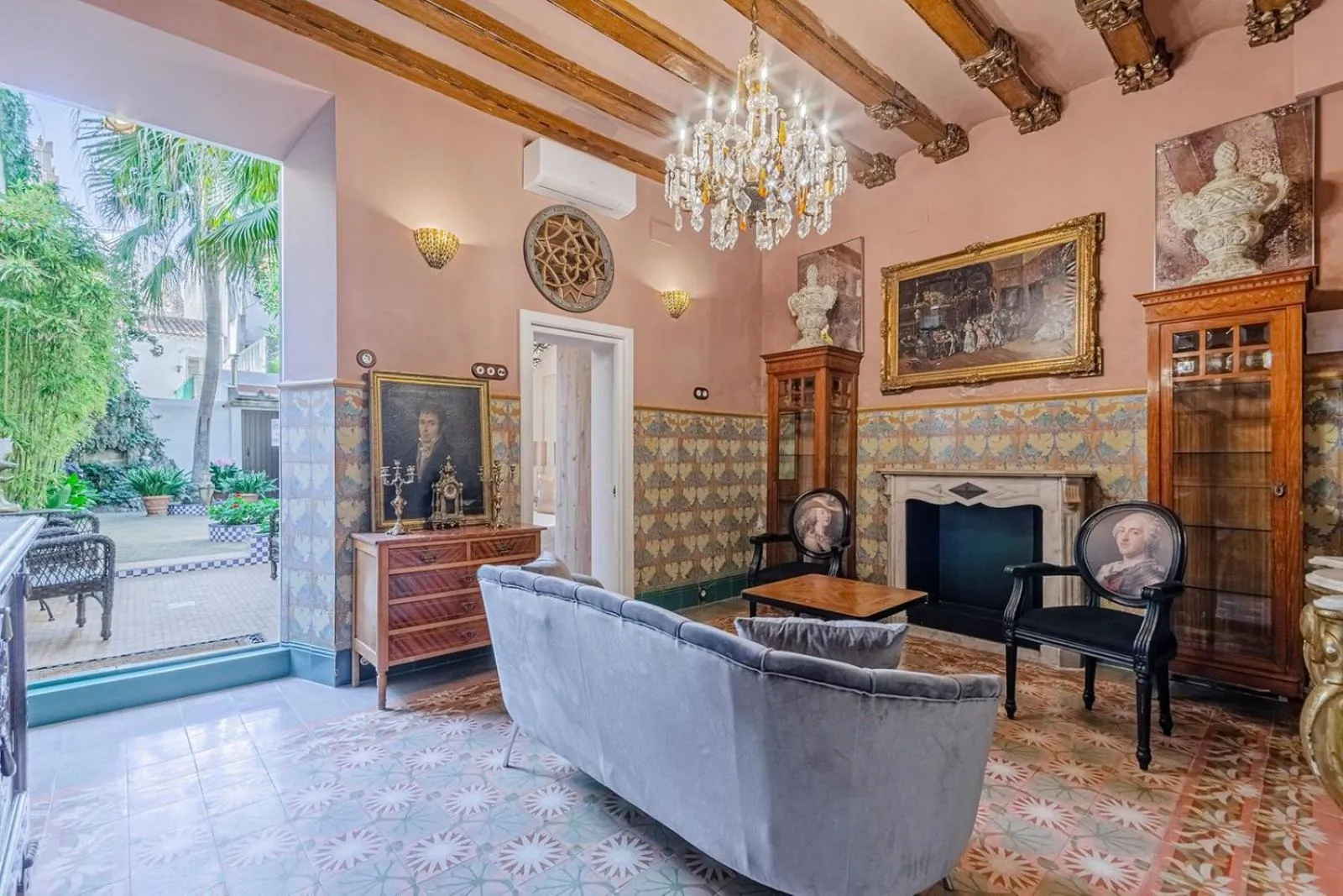 Living room in El Petit Palauet