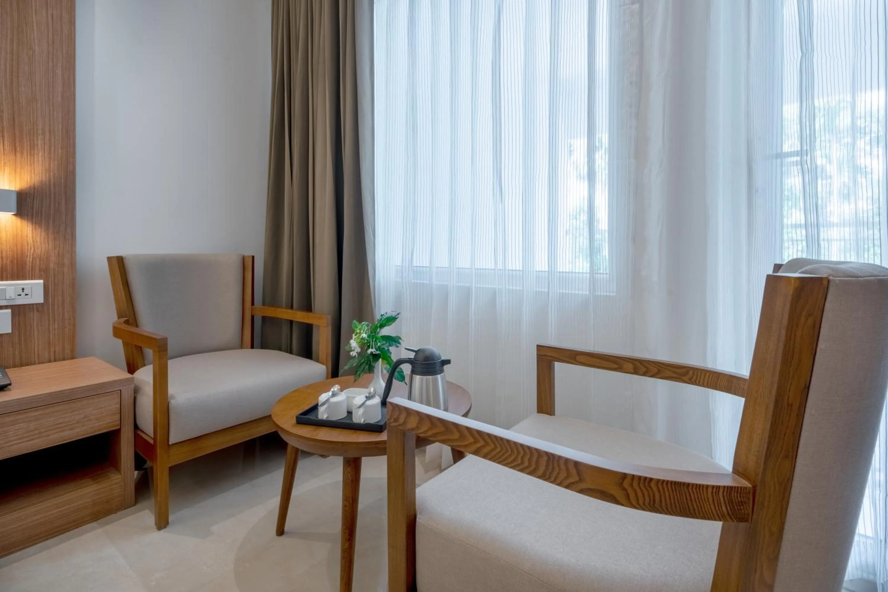 Bed in Hotel Panoramic