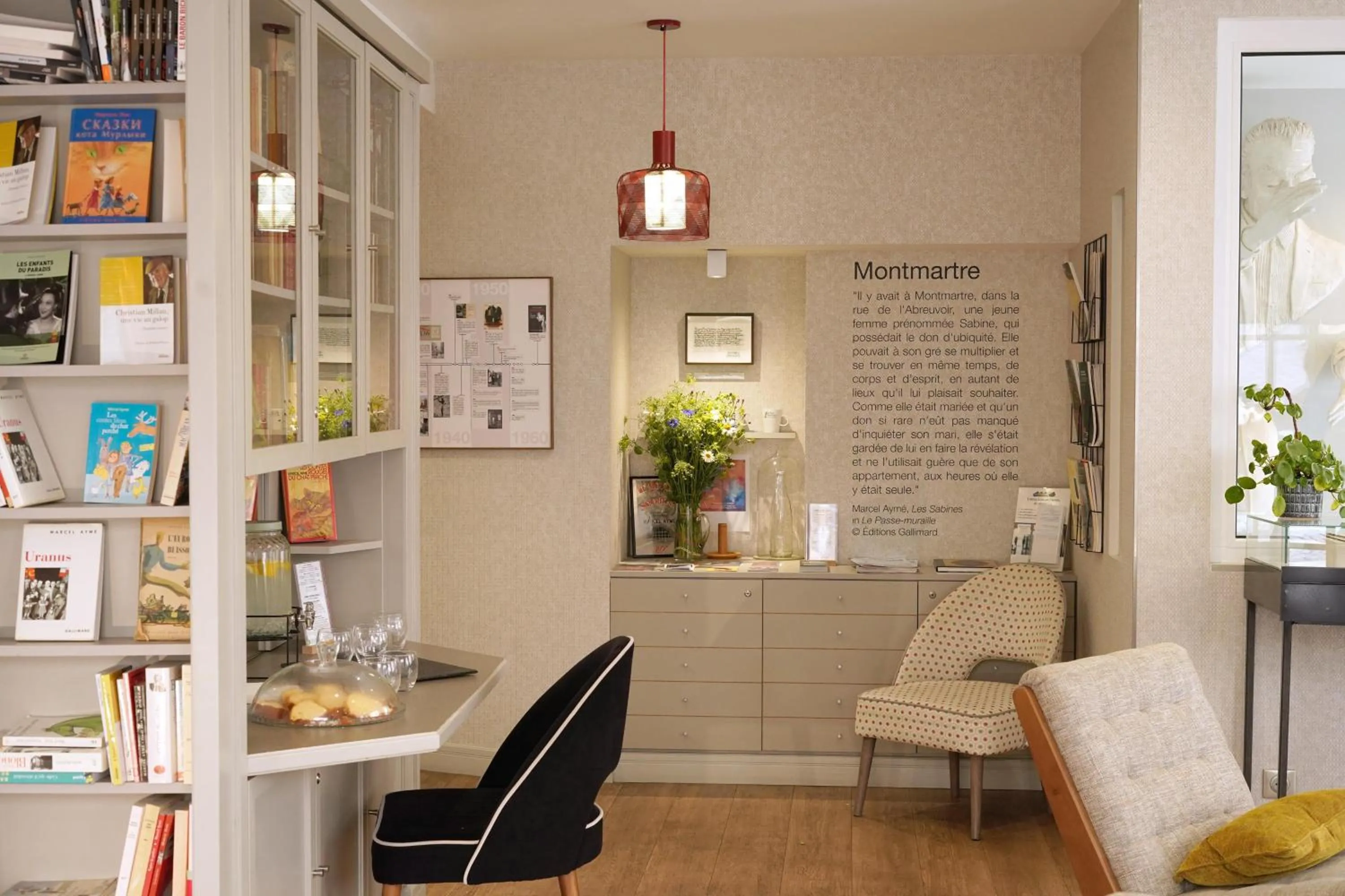 Lobby or reception in Hotel Litteraire Marcel Ayme, BW Premier Collection