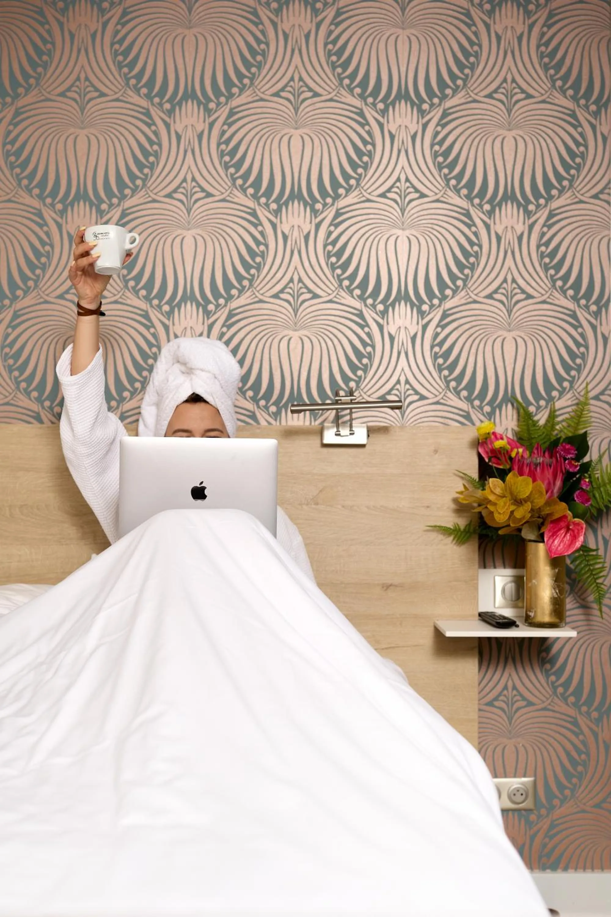 Bedroom in Grand Hôtel Dauphiné Toulon, Boutique Hôtel & Suites