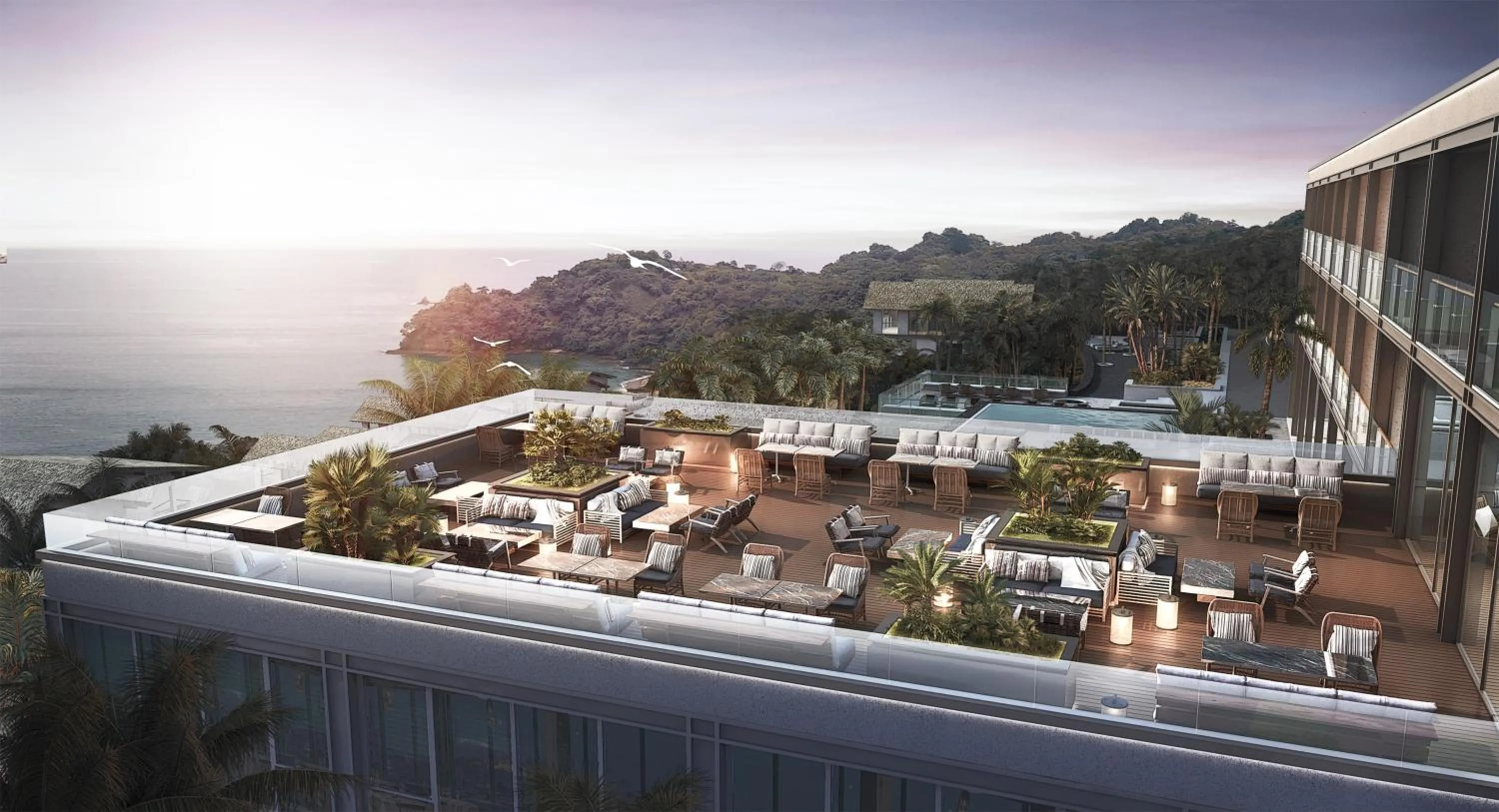 Restaurant/places to eat in Palau Sunrise Seaview Landison Retreat