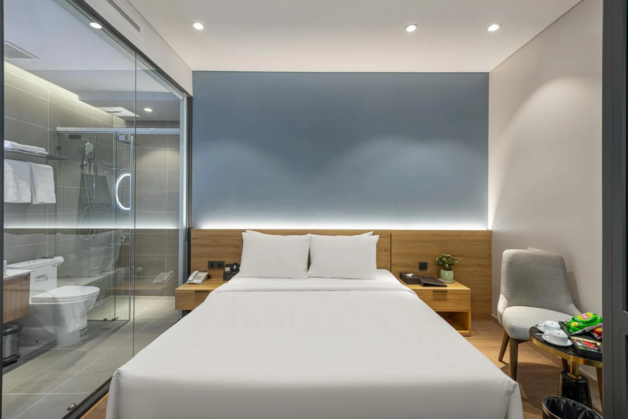 Bed in Laputa Hotel Phú Quốc