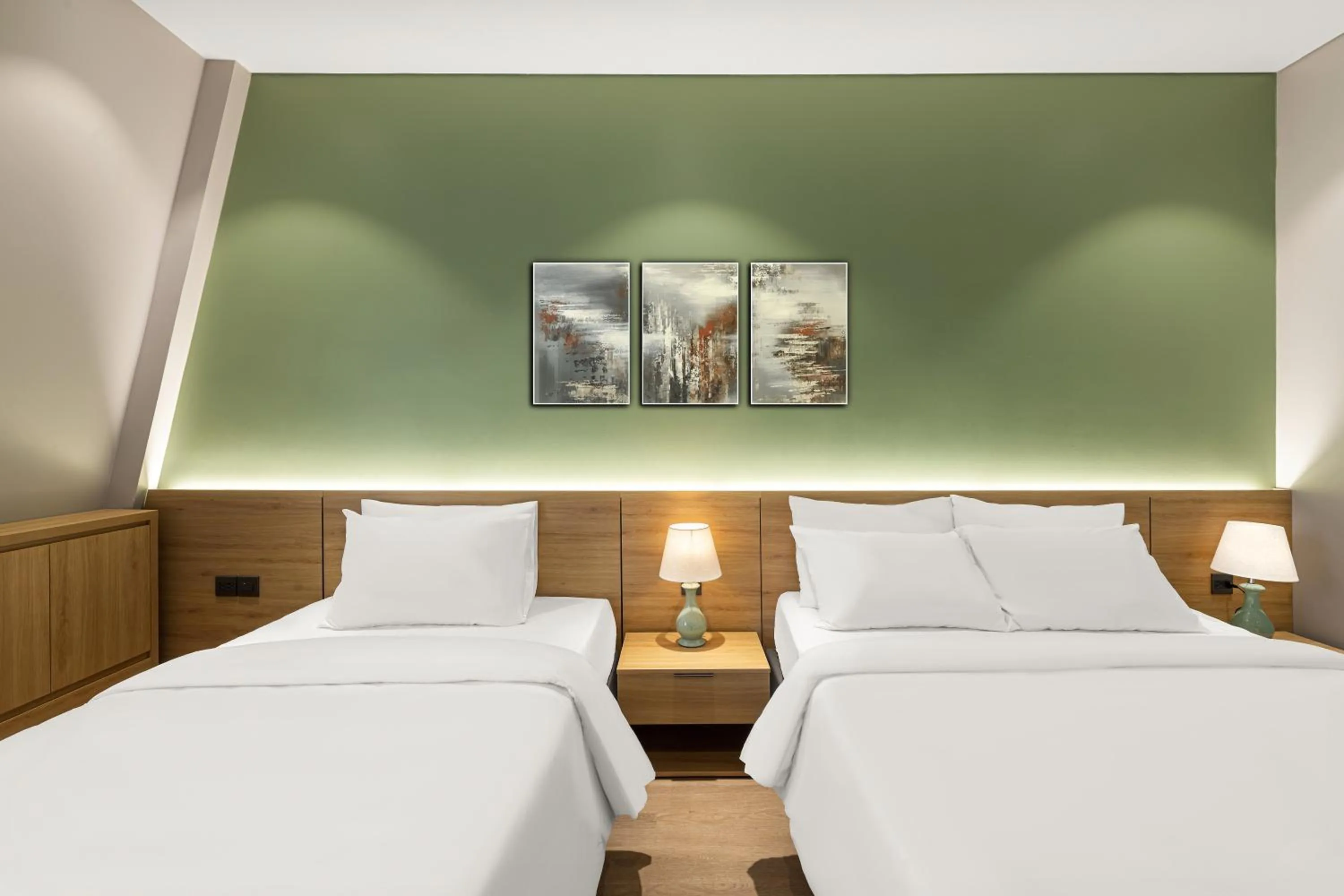 Bed in Laputa Hotel Phú Quốc