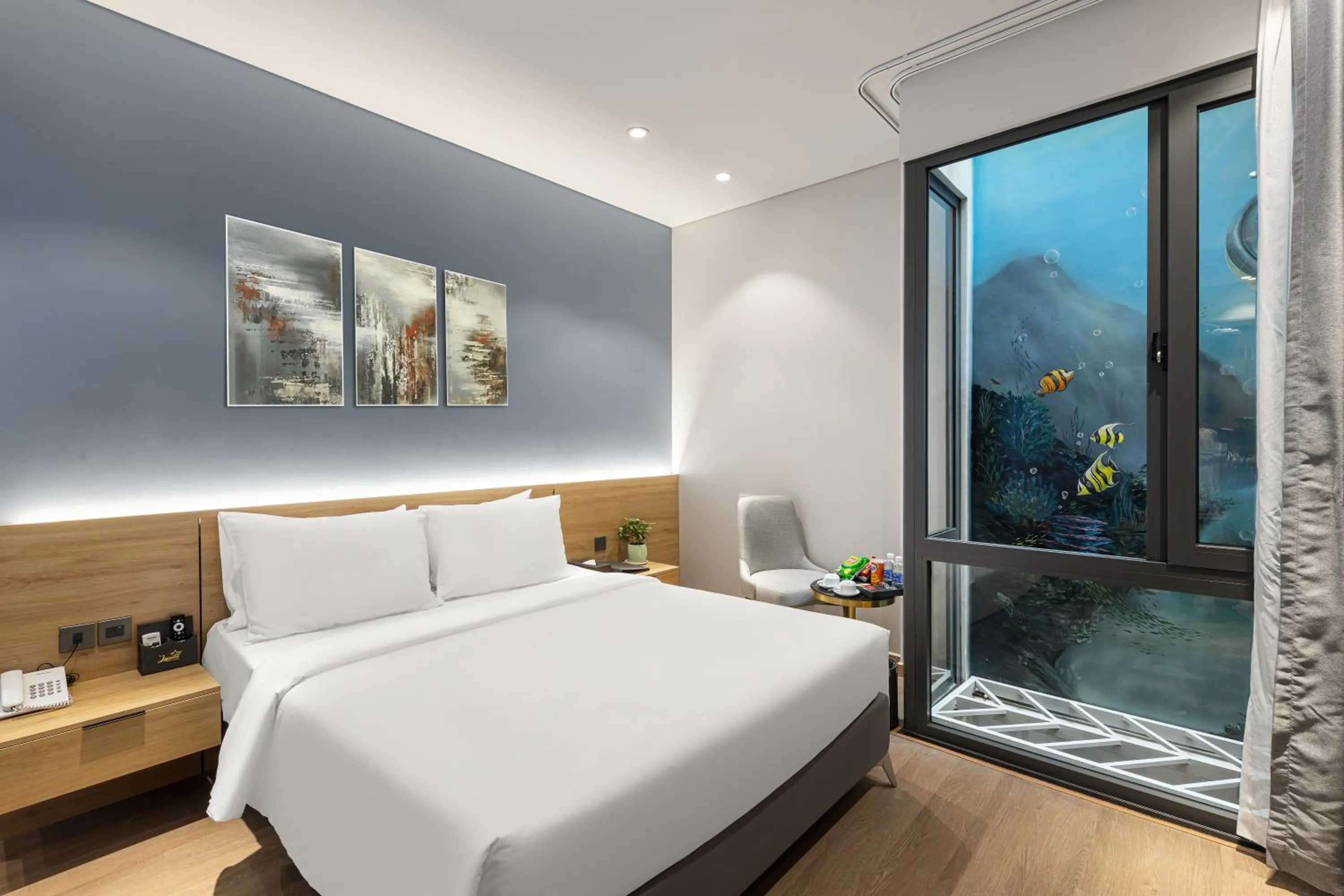 Bedroom, Bed in Laputa Hotel Phú Quốc