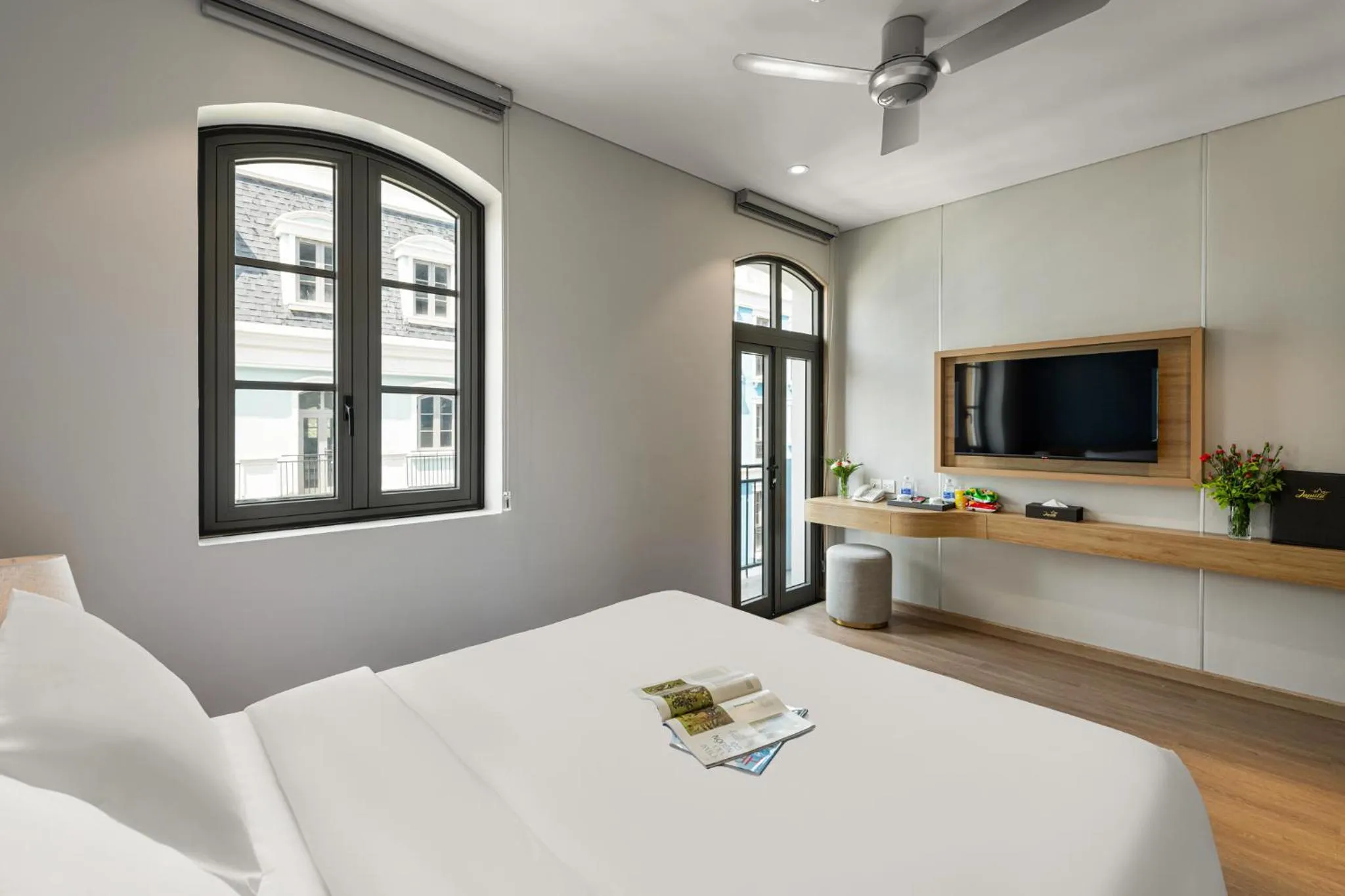 Bed in Laputa Hotel Phú Quốc