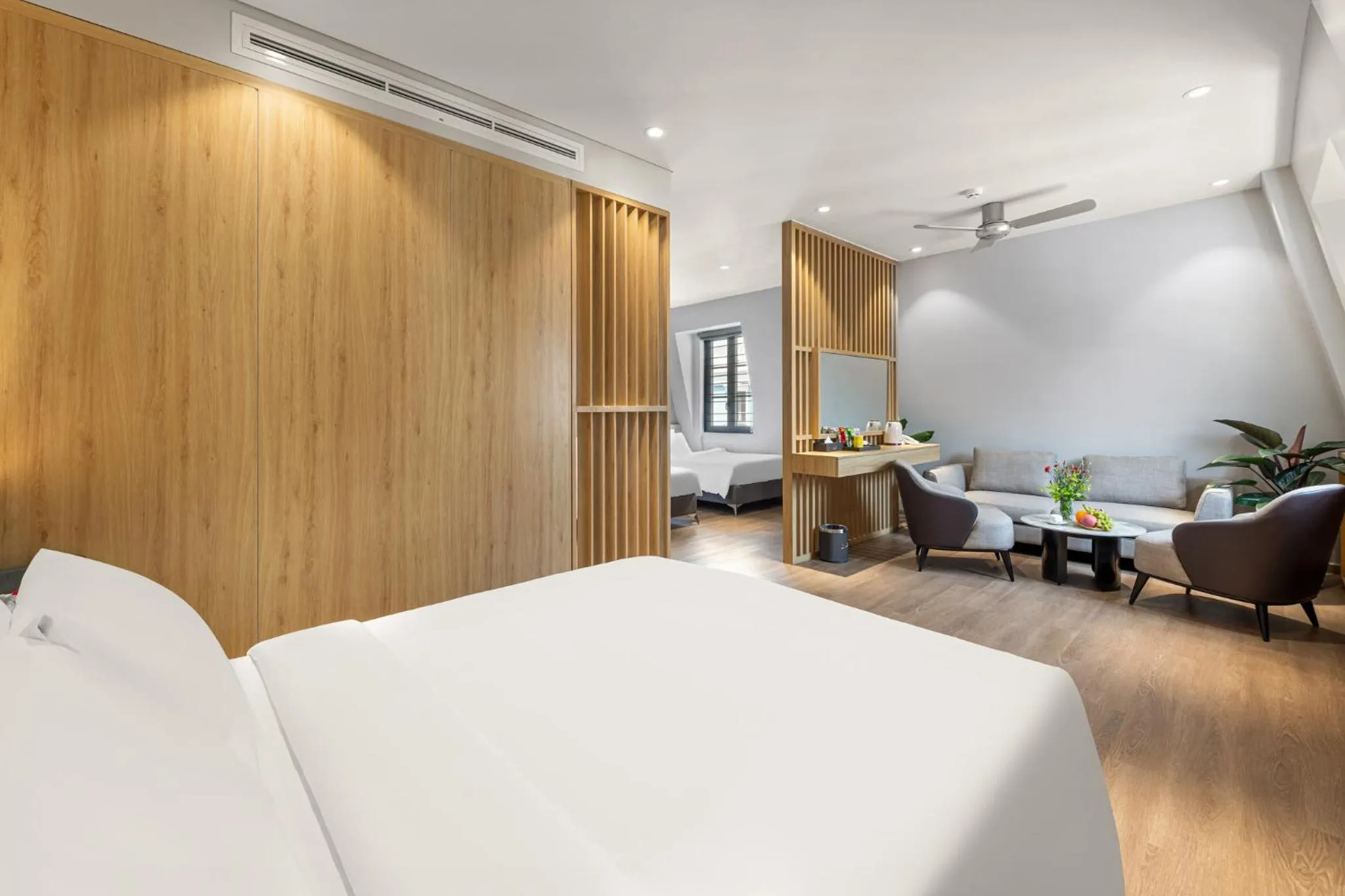 Bed in Laputa Hotel Phú Quốc