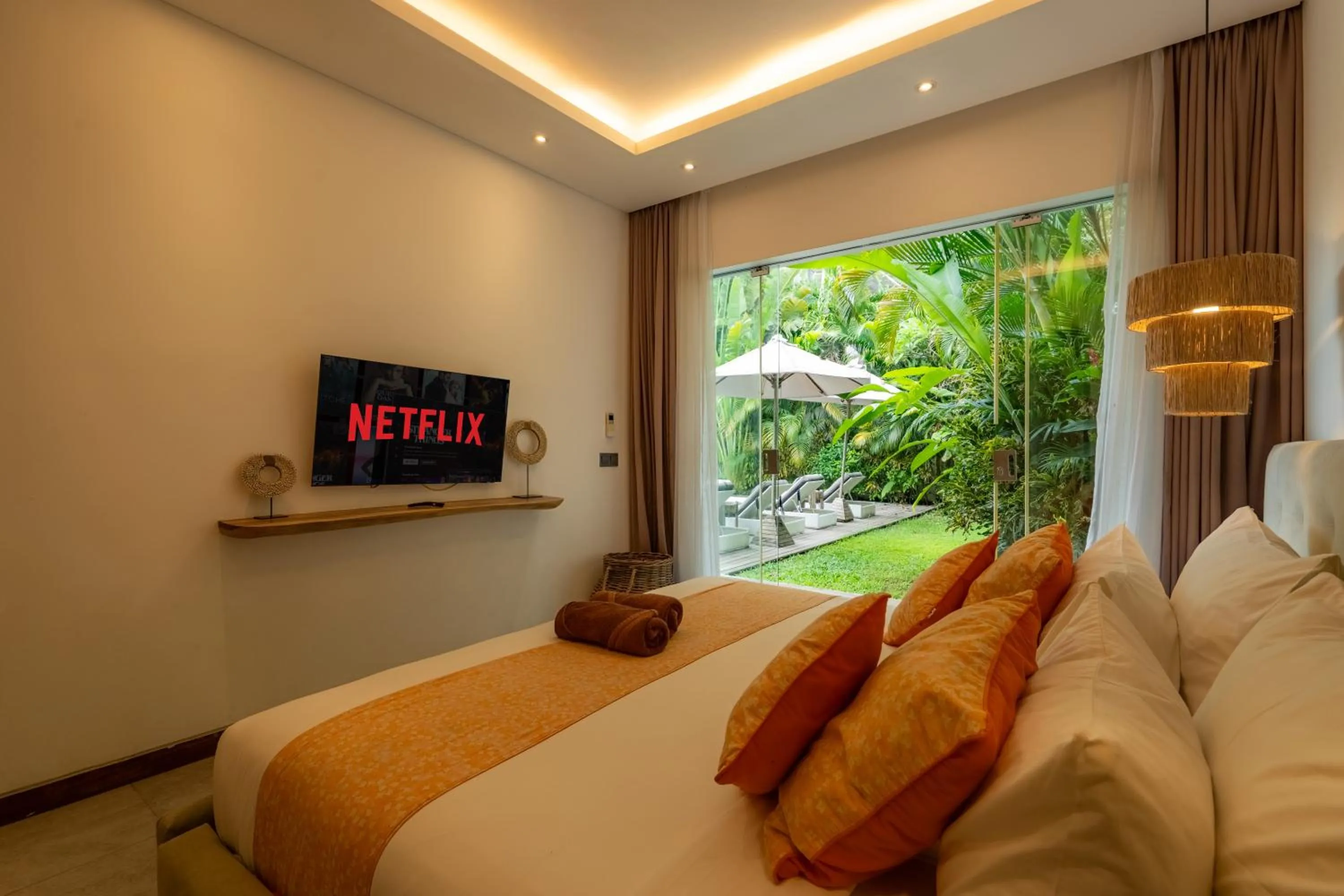 Bedroom, Bed in Flores Villa by Betterplace