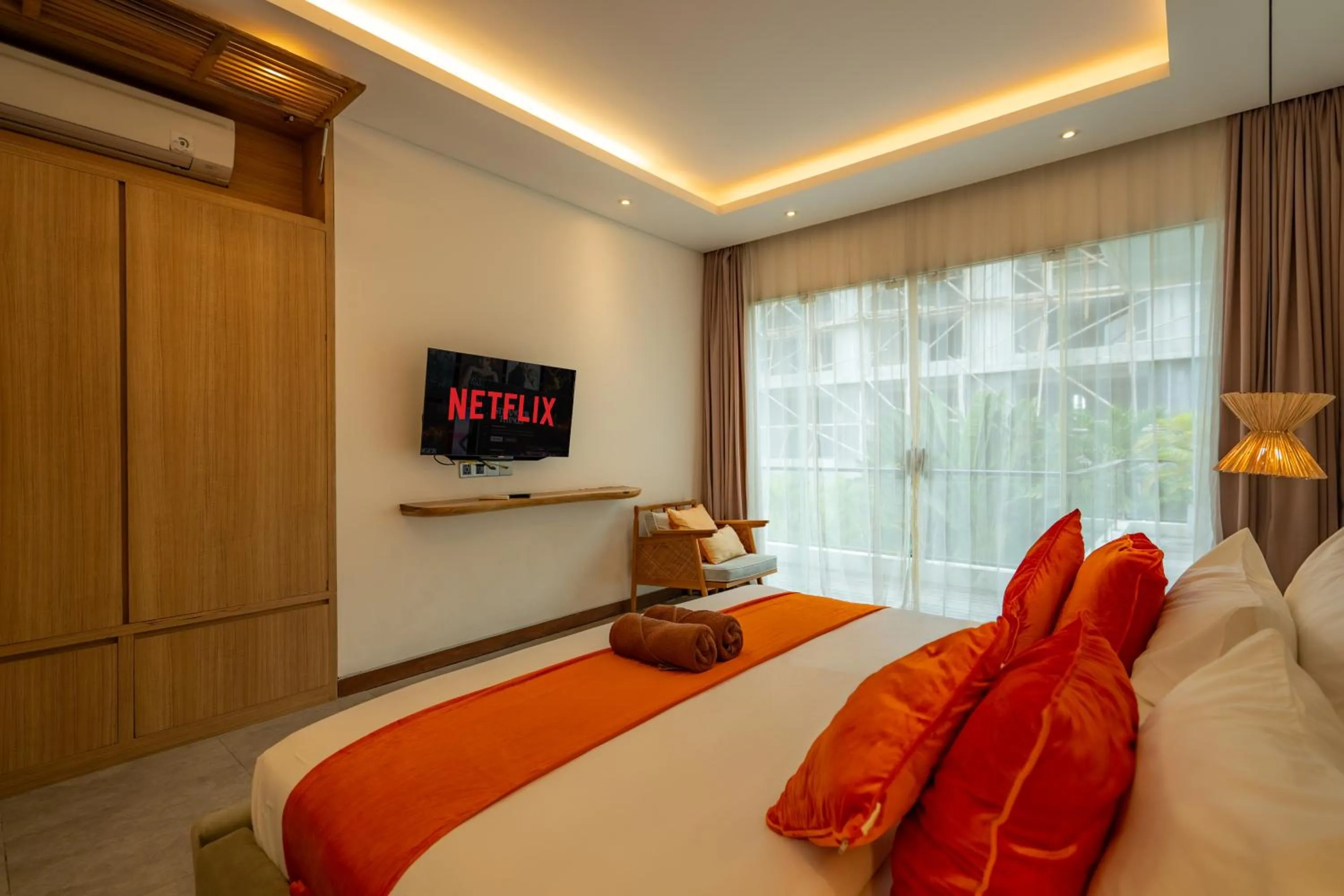 Bedroom, Bed in Flores Villa by Betterplace