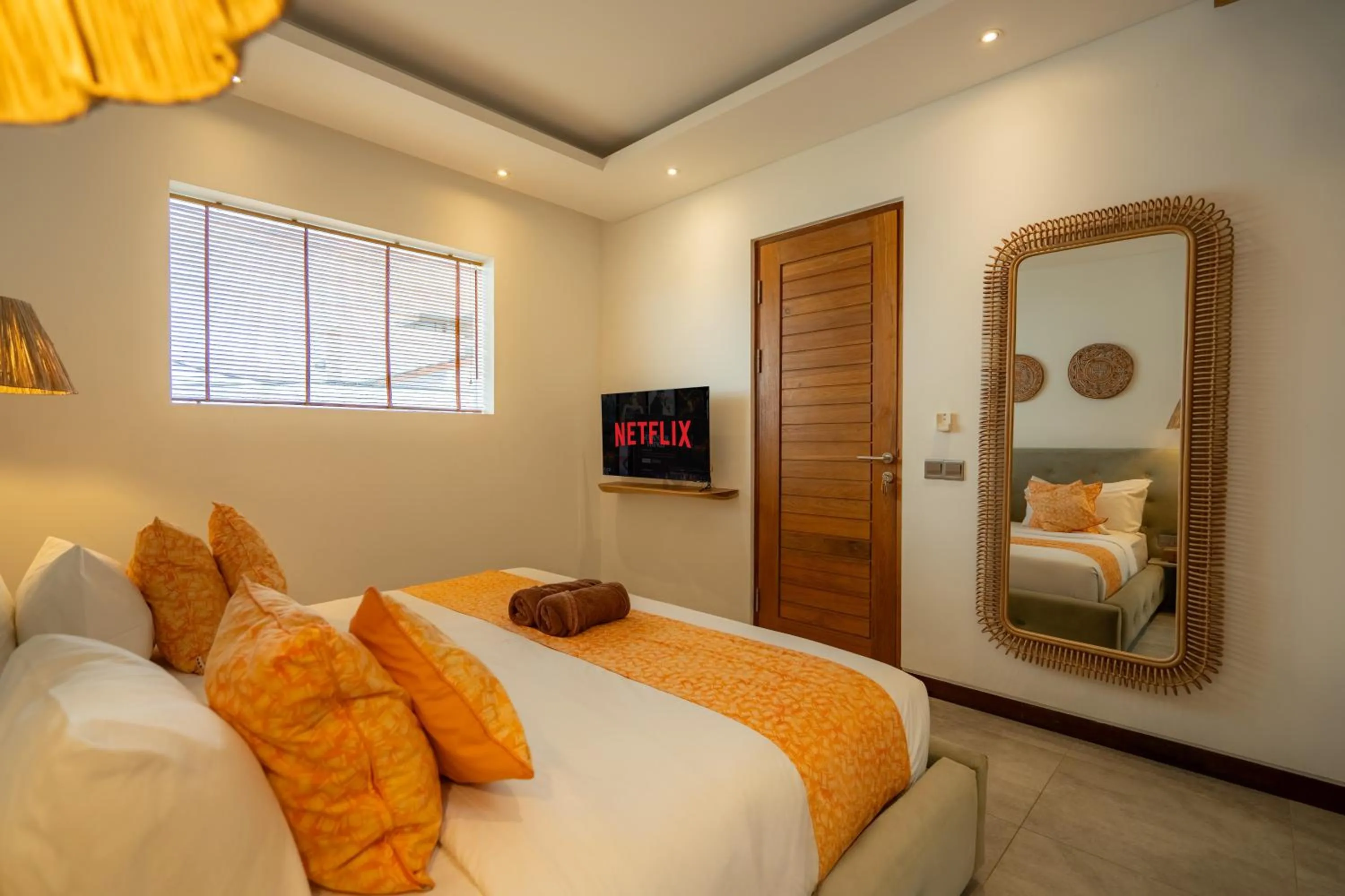 Bedroom, Bed in Flores Villa by Betterplace