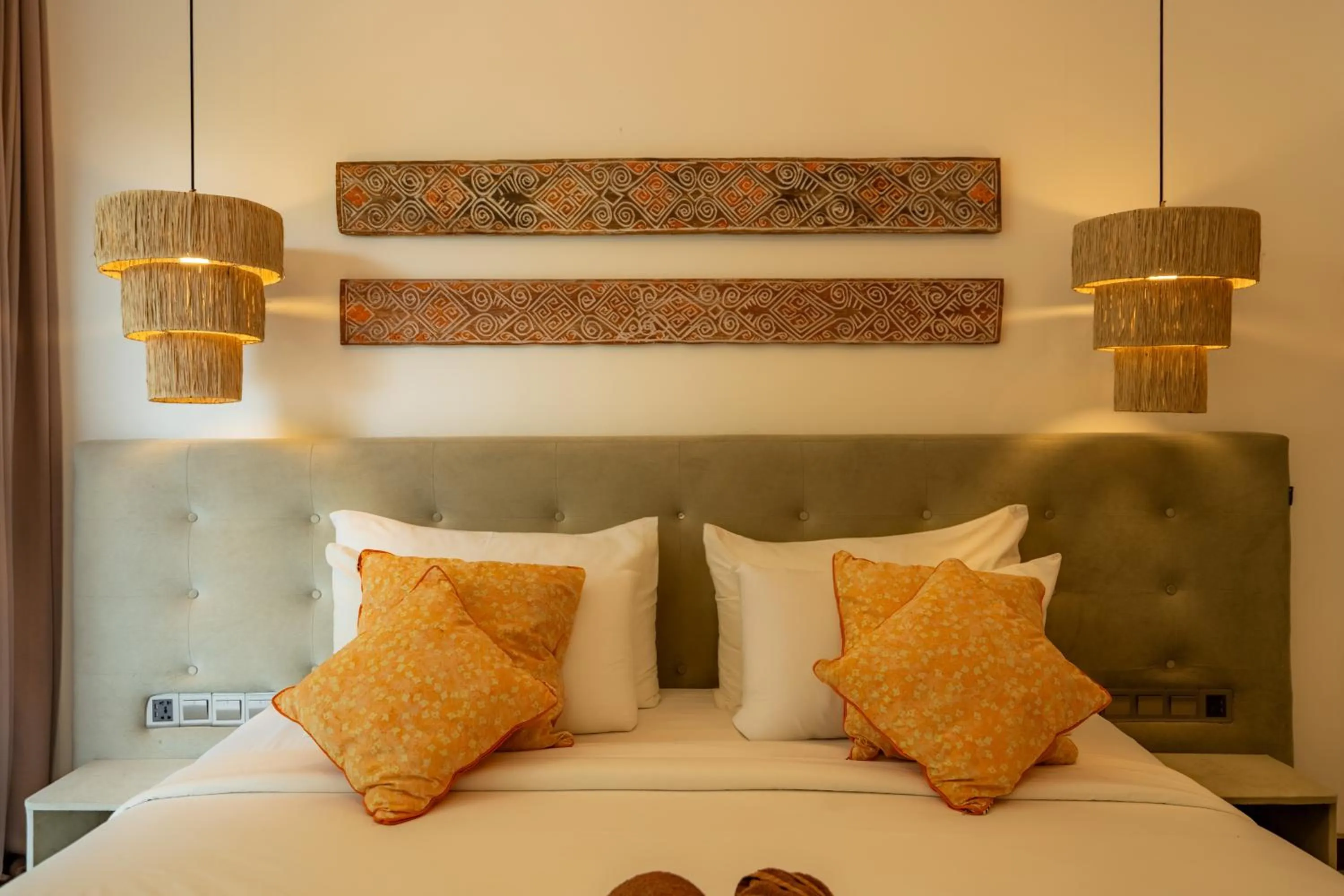 Bedroom, Bed in Flores Villa by Betterplace