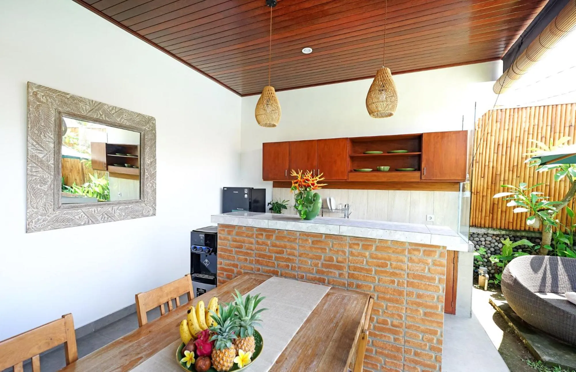 kitchen, Kitchen/Kitchenette in The Lavana Villa Kubu Life Kerobokan Seminyak (3 Bedroom Villa)