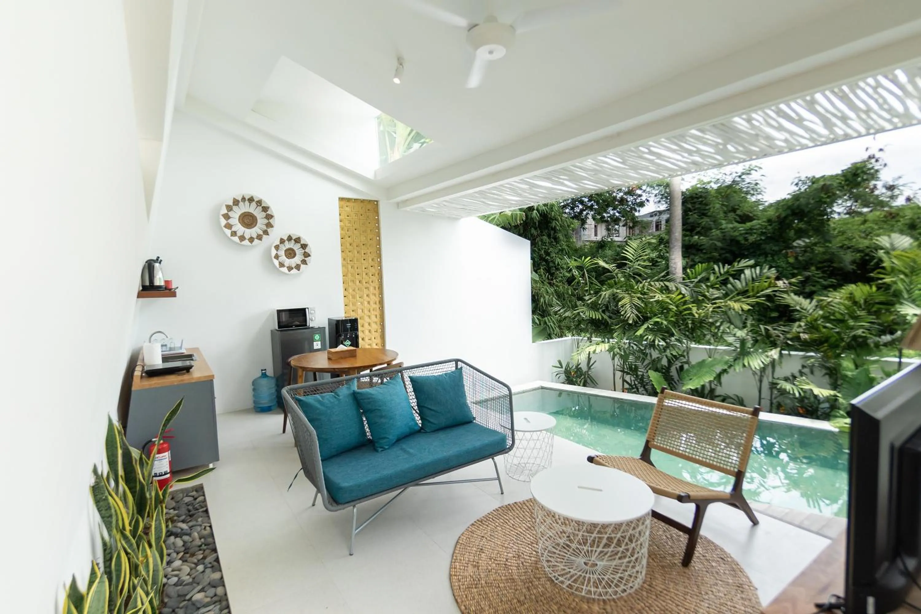 Living room in Mula Villa