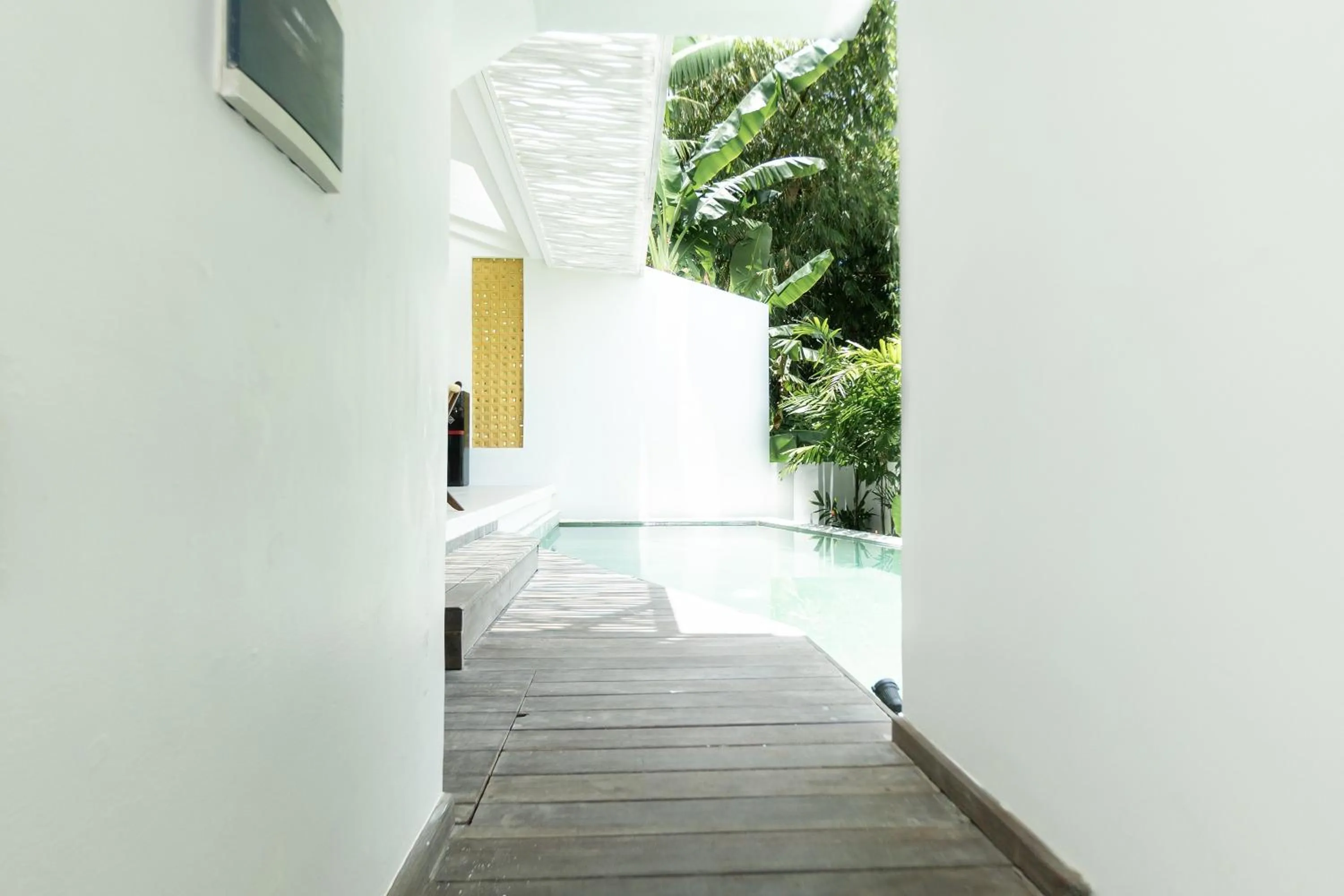 Pool view in Mula Villa