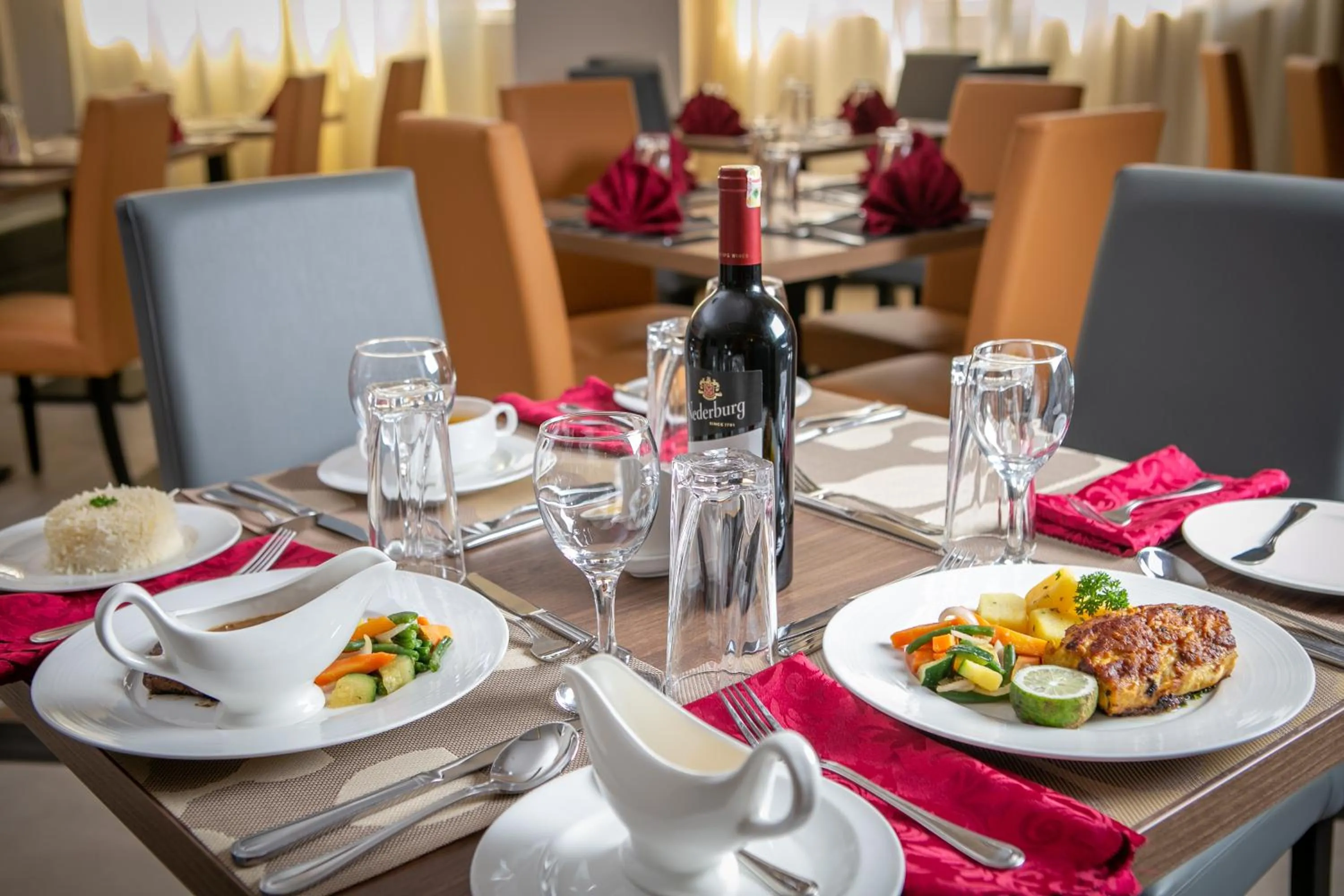 Dinner in Source of The Nile Hotel- Namanve Branch