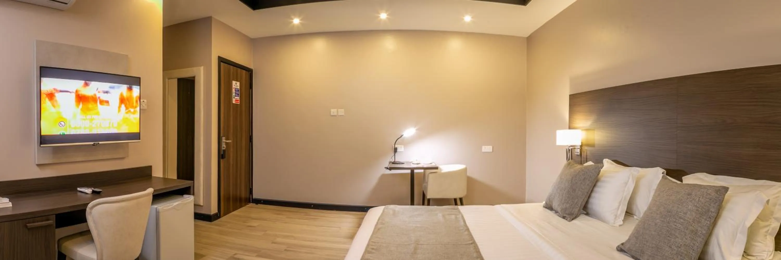 Bed in Source of The Nile Hotel- Namanve Branch